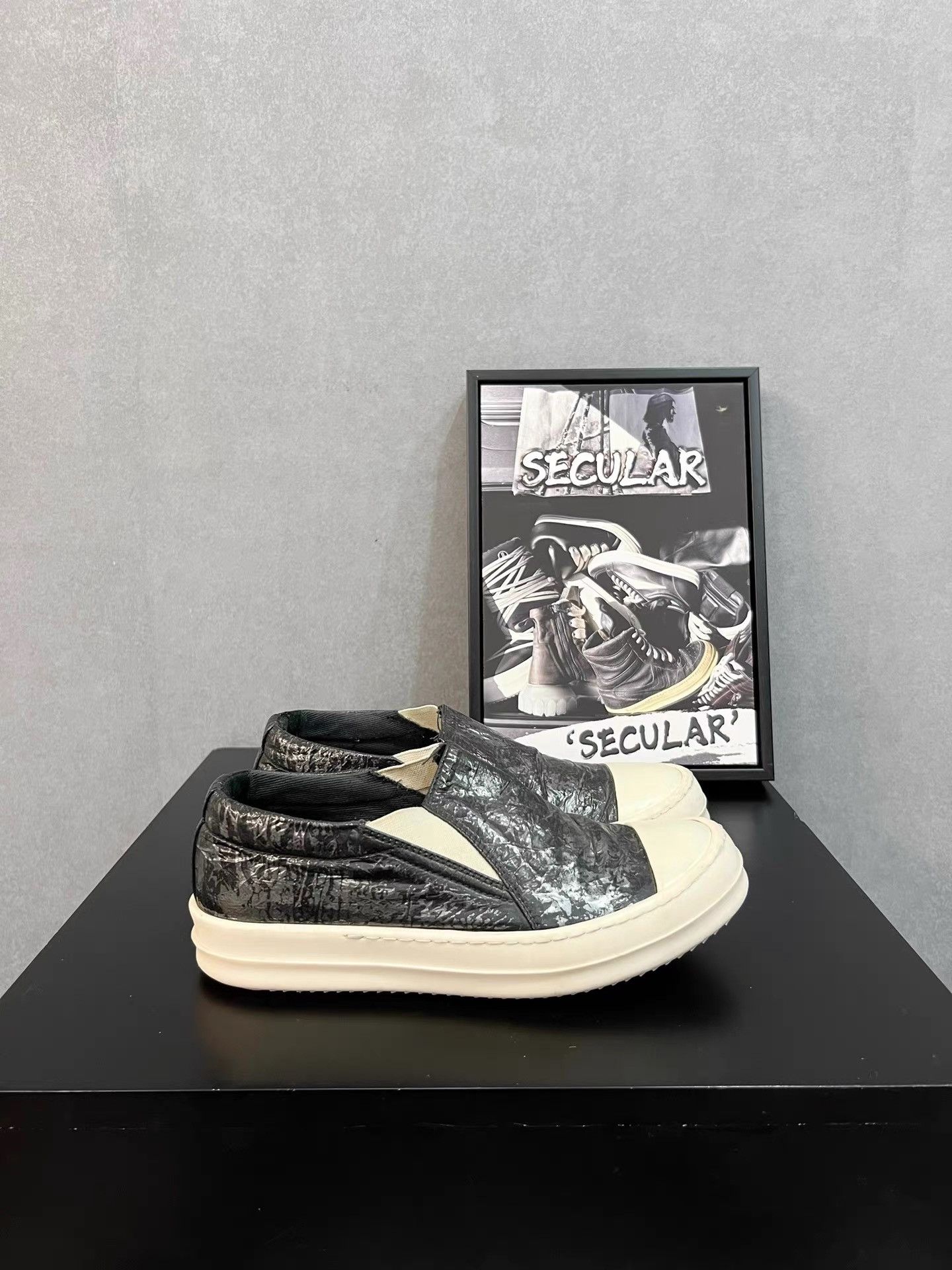 Rick Owens Rick Owens Slip-On "Big Converse" Sneakers K34 Size US 6 / IT 36 - 2 Thumbnail