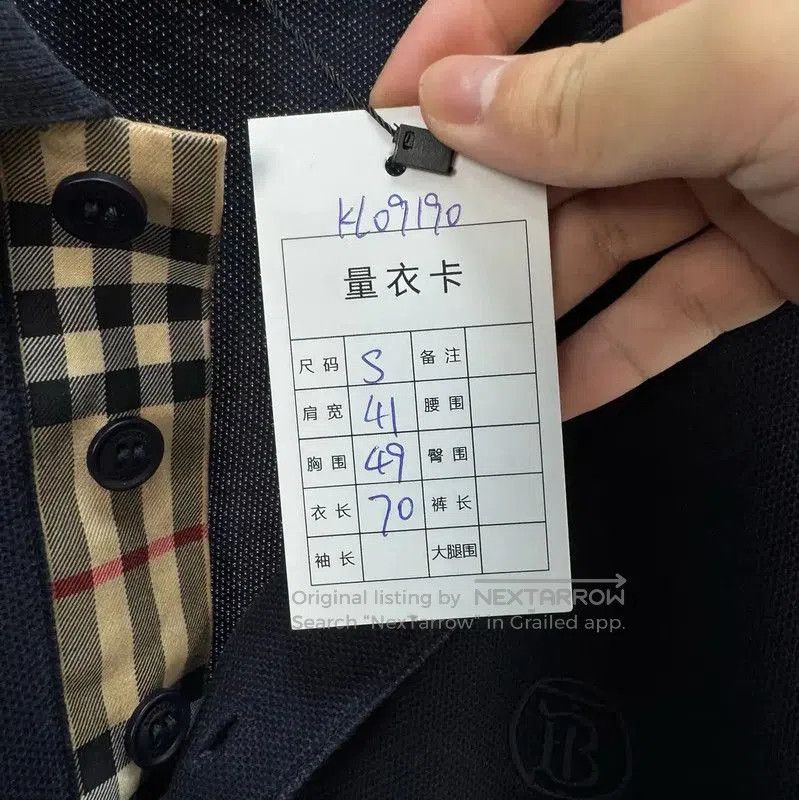 Burberry Burberry Black Cotton Logo Polo Shirt. Size US S / EU 44-46 / 1 - 7 Thumbnail
