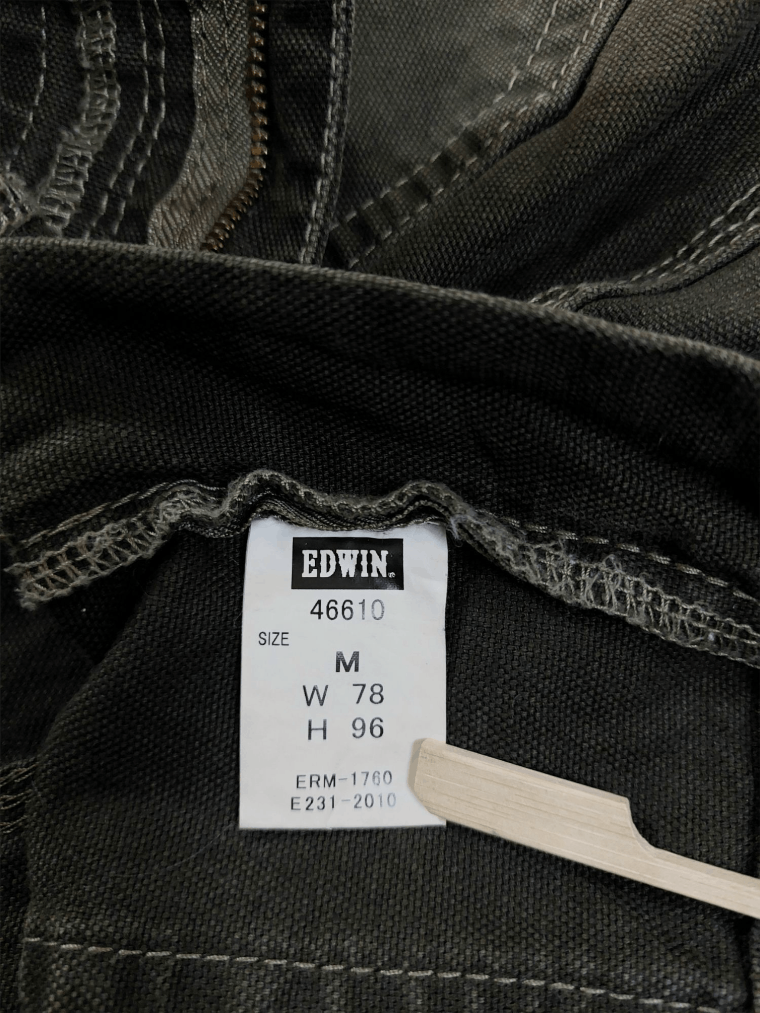 Edwin Edwin Exclusive Baggy Style Buckle Back Denim Size US 31 - 17 Thumbnail