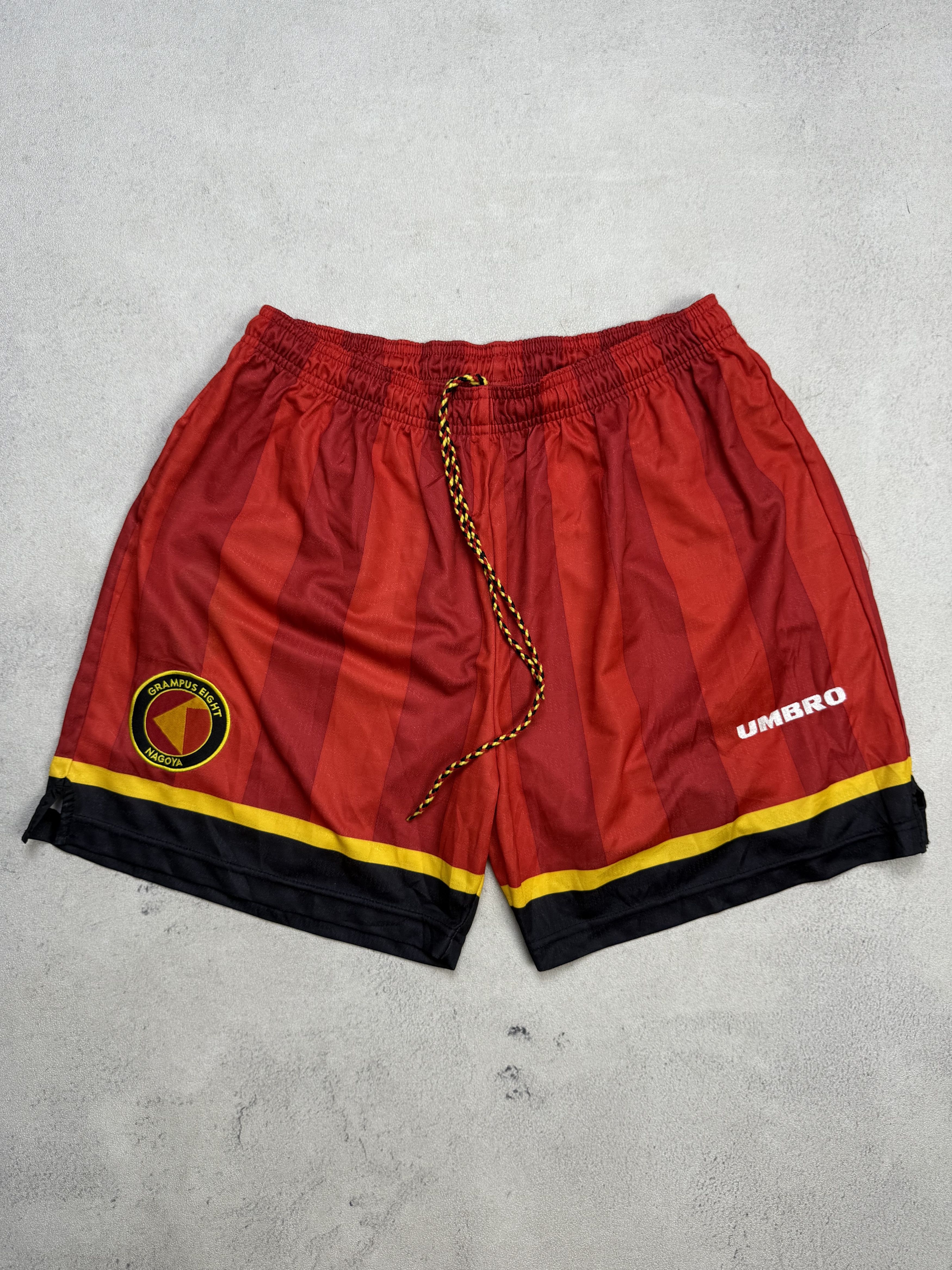 Vintage 1997 Nagoya Grampus Eight Home Shorts Jersey Size US 32 / EU 48 - 1 Thumbnail