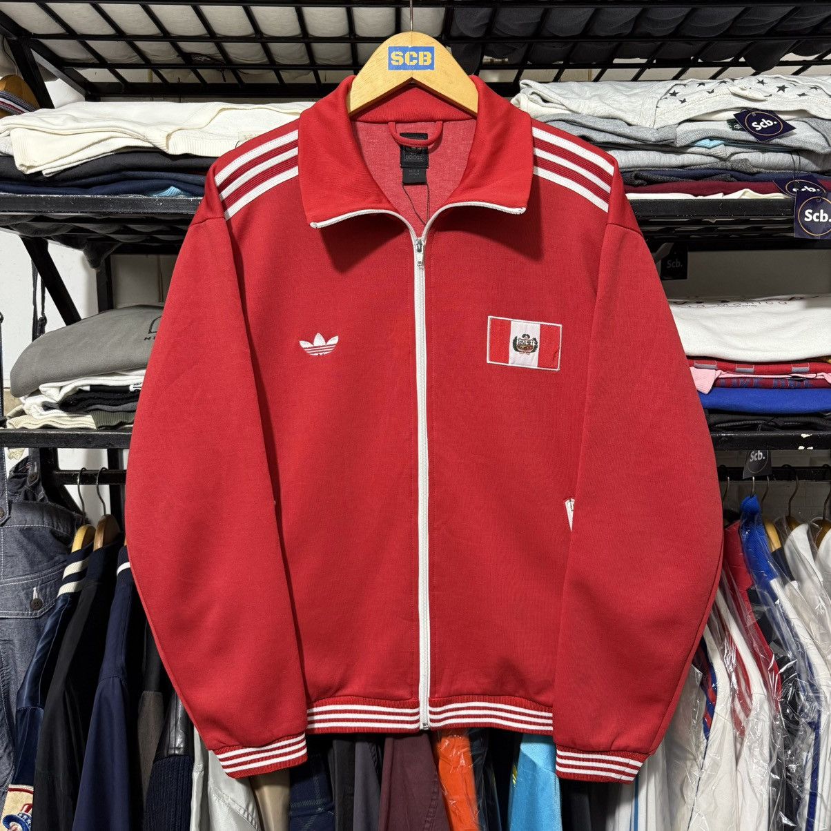 Vintage Vintage adidas peru track top Size US S / EU 44-46 / 1 - 1 Thumbnail