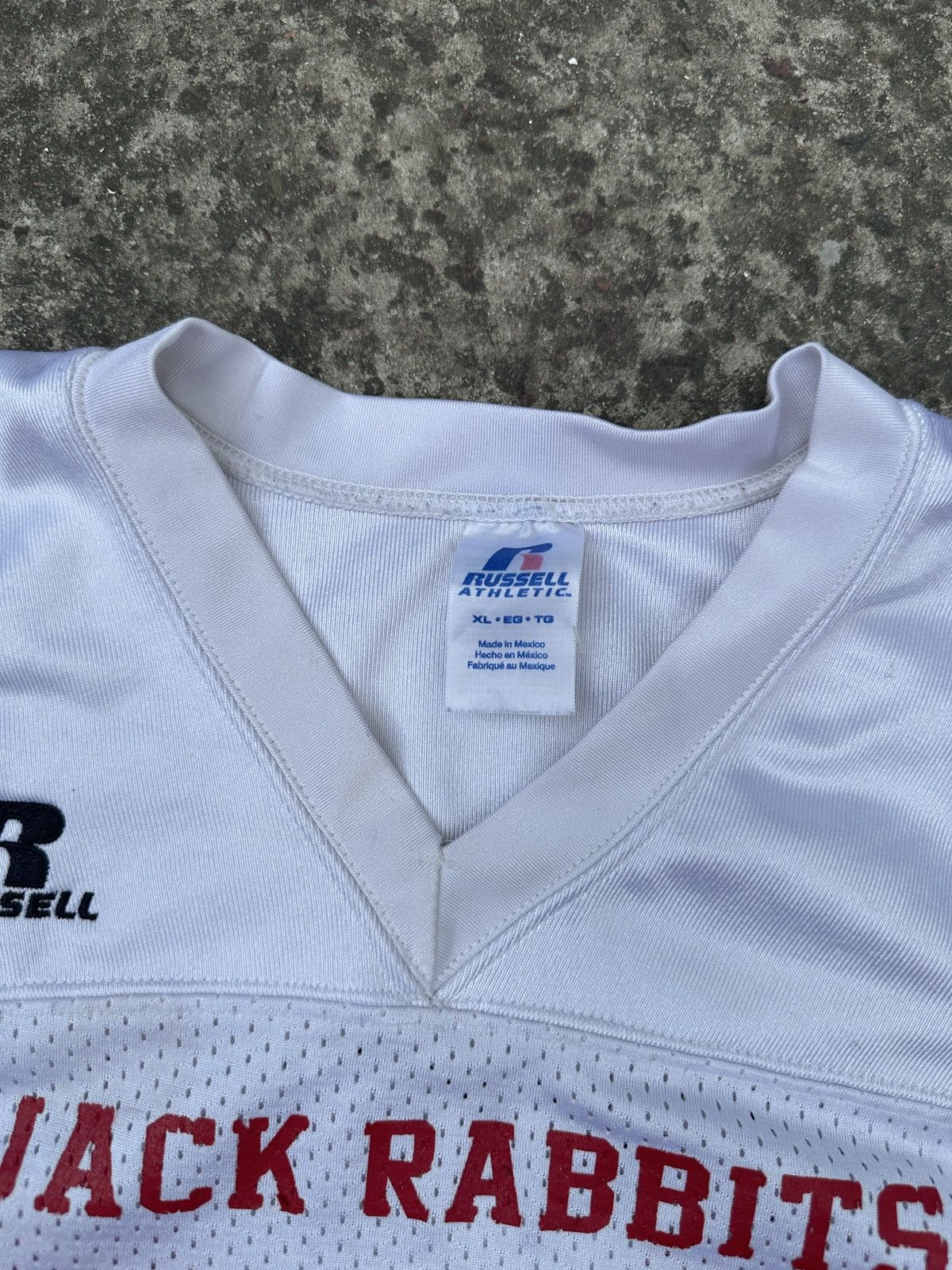 Russell Athletic × Vintage Vintage Russell Pride 44 Jack Rabbits Jersey Streetwear Rare Size US XL / EU 56 / 4 - 4 Thumbnail