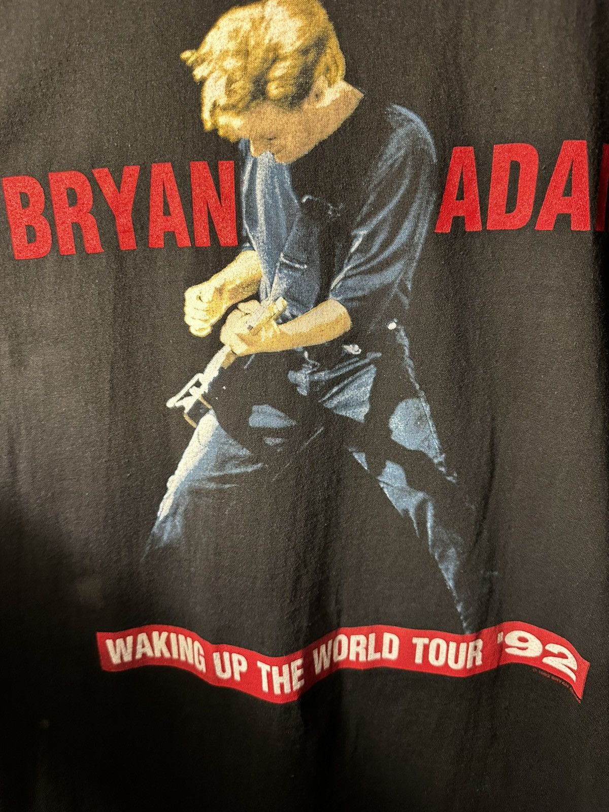 Vintage Vintage 1992 Bryan Adams Tour Tee Giant Tag XL Size US XL / EU 56 / 4 - 2 Thumbnail