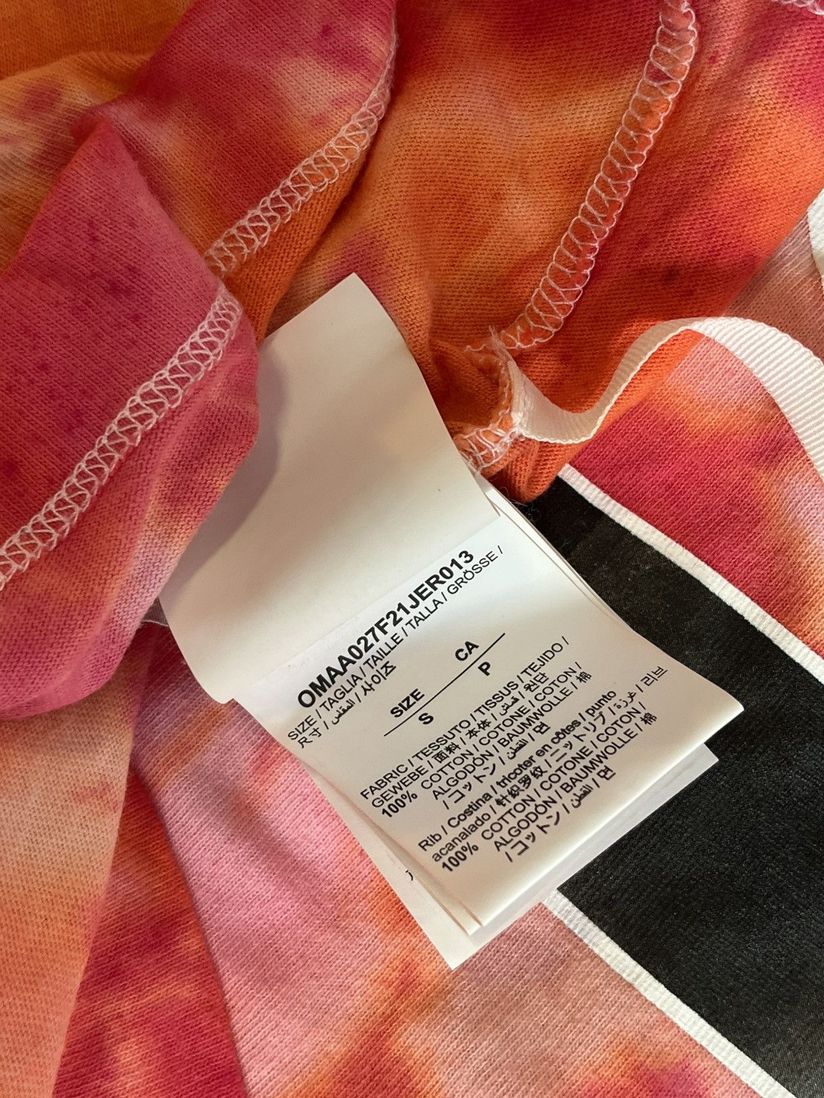 Off-White Off White Caravaggio Arrow Tie Dye Size US S / EU 44-46 / 1 - 6 Thumbnail