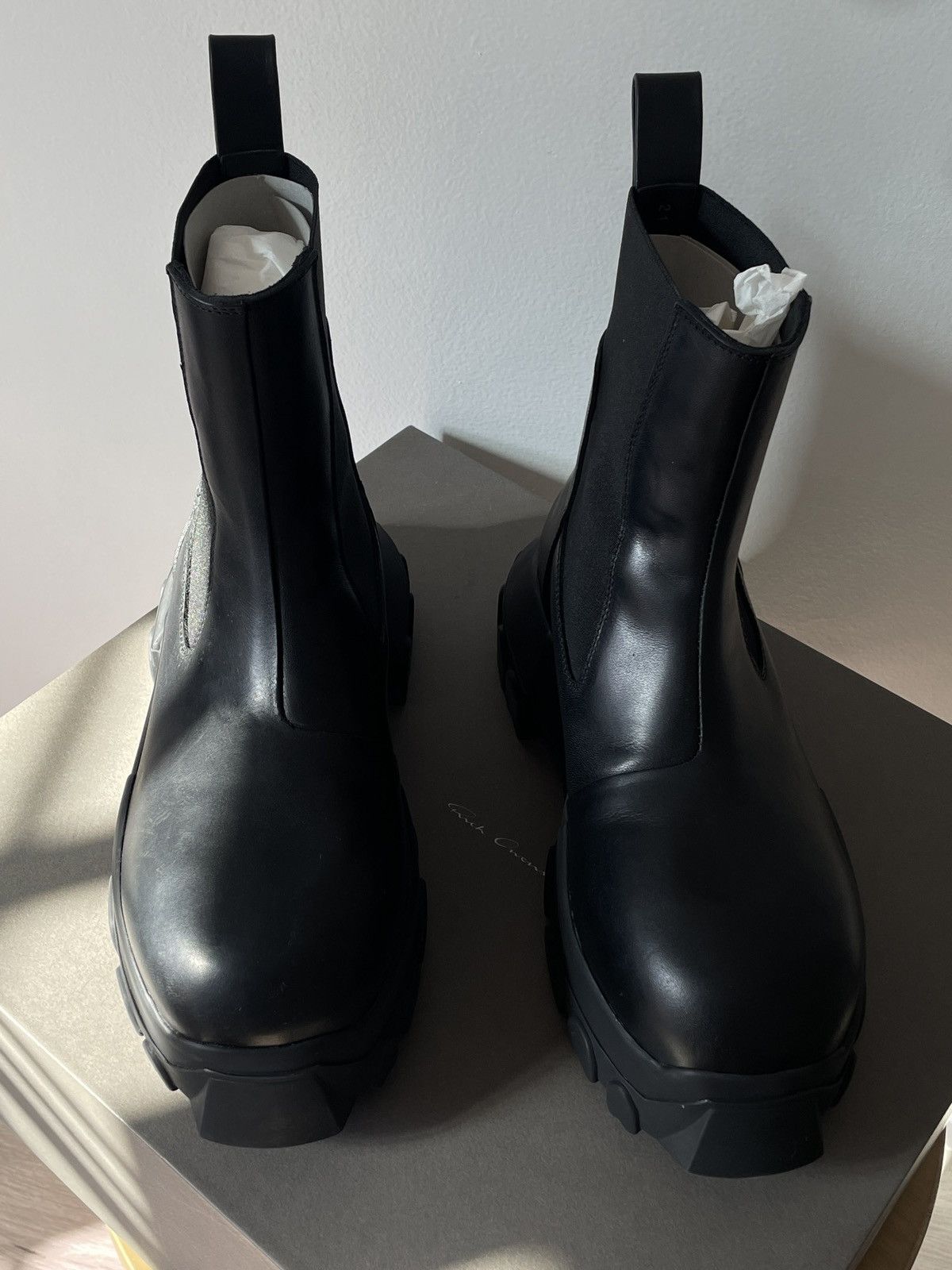 Rick Owens Rick Owens beatle bozo tractor boots Size US 8 / IT 38 - 3 Thumbnail