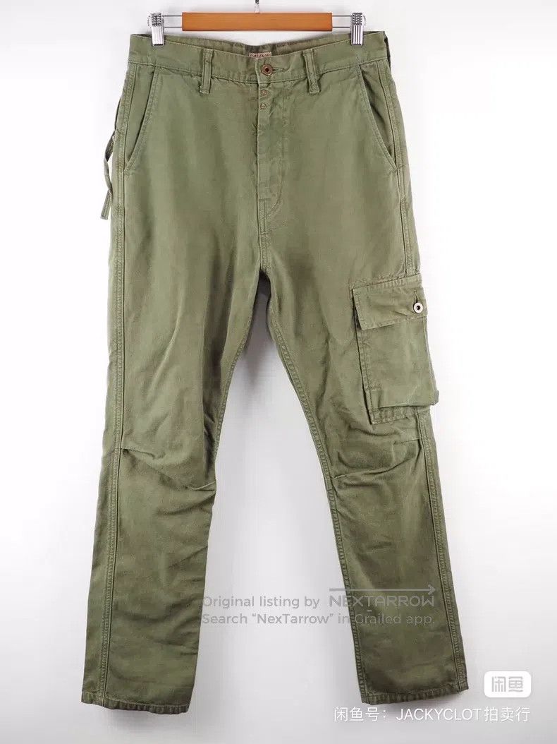 Kapital Kapital Size 2 Army green streamer workwear Size US 32 / EU 48 - 1 Thumbnail