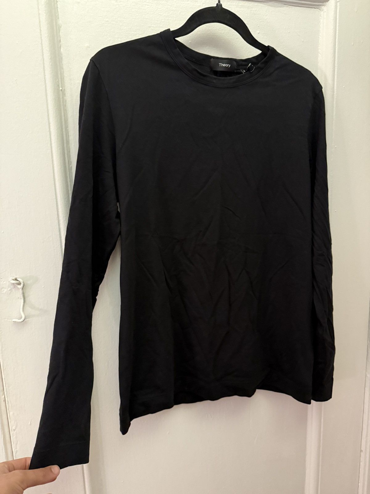 Theory Black Theory Long Sleeve T Size US M / EU 48-50 / 2 - 1 Thumbnail