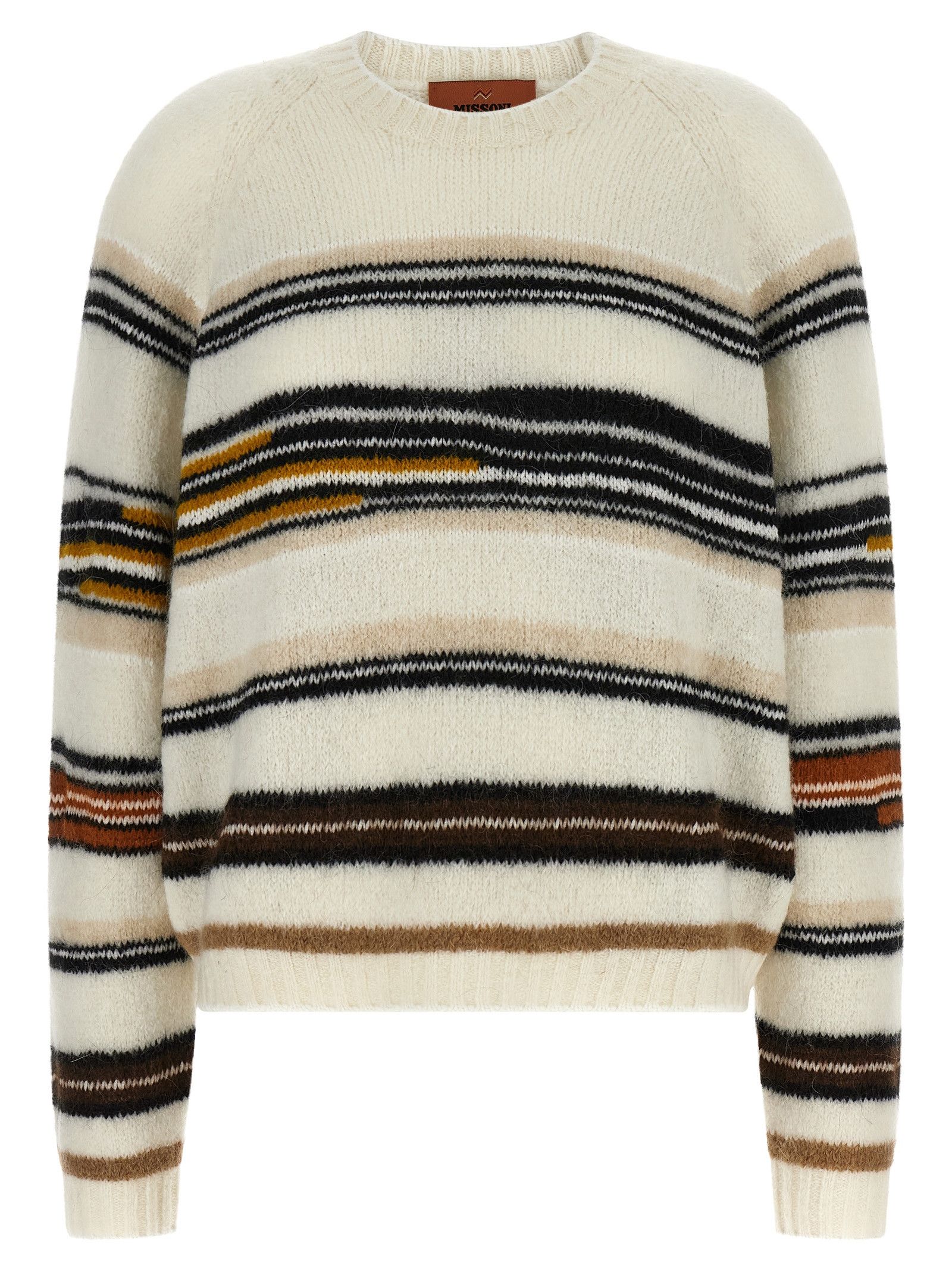 Missoni Stripes Intarsia Sweater Size L / US 10 / IT 46 - 1 Thumbnail