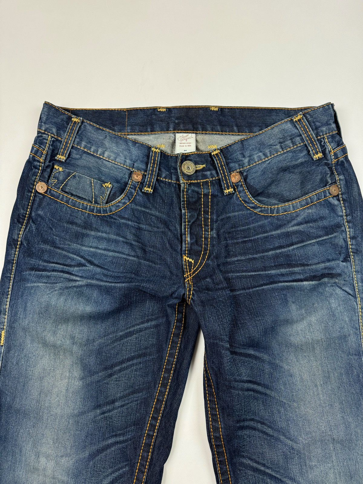 True Religion True Religion Cropped Denim Jeans Pants Size 40 Size US 36 / EU 52 - 4 Thumbnail