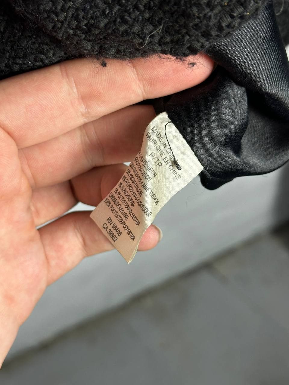 Theory Theory One Size Wool Blend Avant Garde Black Coat Size US M / EU 48-50 / 2 - 10 Thumbnail
