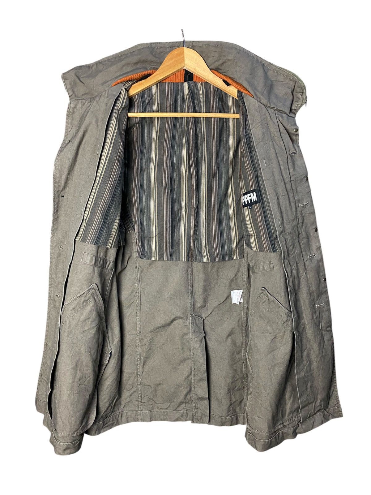 PPFM Ppfm Military Khakis Parka hooded jacket Size US L / EU 52-54 / 3 - 5 Thumbnail