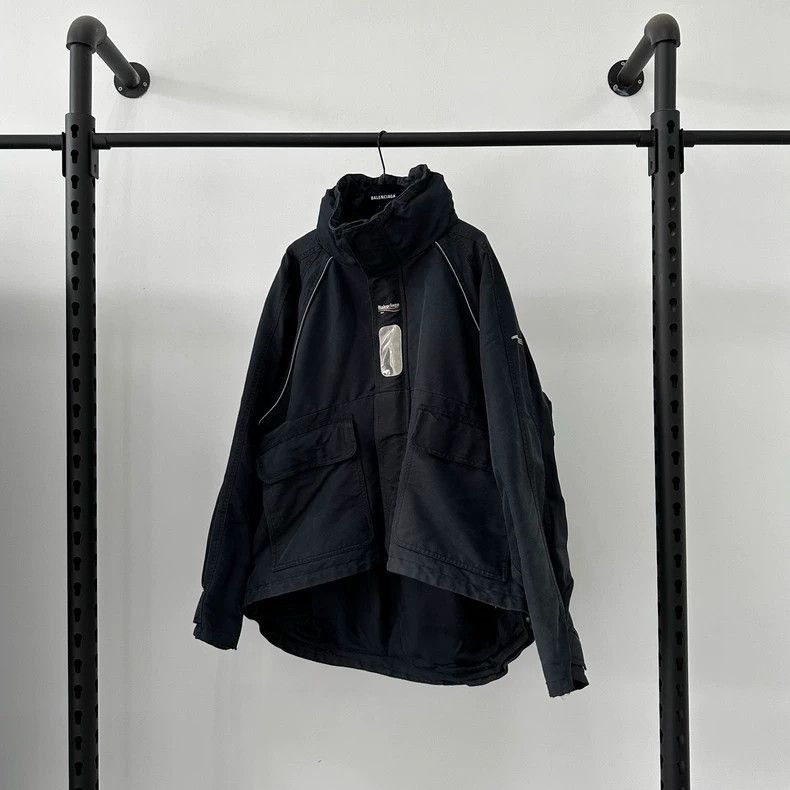 Balenciaga Balenciaga Balenciaga Political Campaign Logo Parka Jacket Size US XL / EU 56 / 4 - 1 Thumbnail