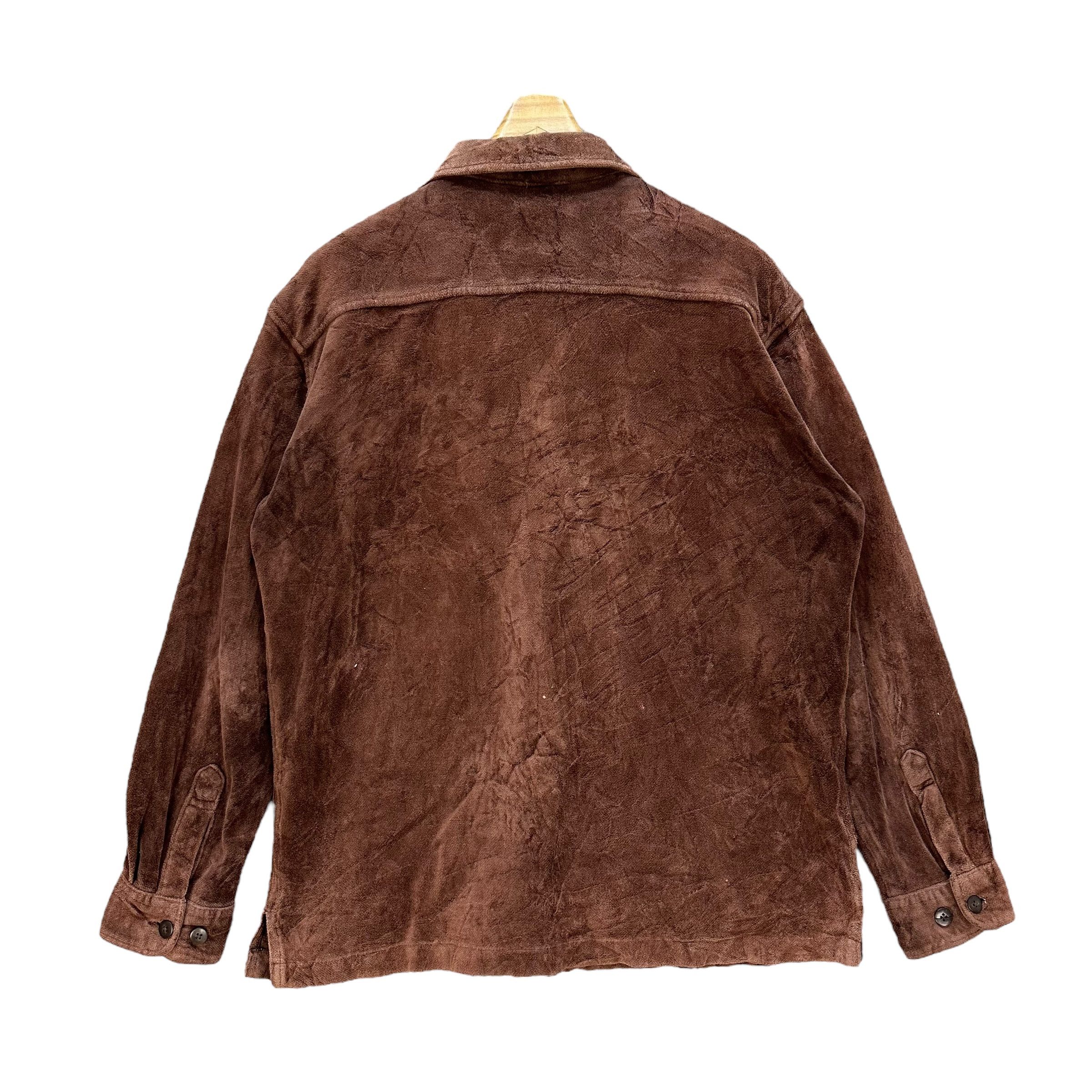 Vintage Lucky Strike Originals Velvet Flannel Jacket #A24-0540 Size US L / EU 52-54 / 3 - 10 Thumbnail