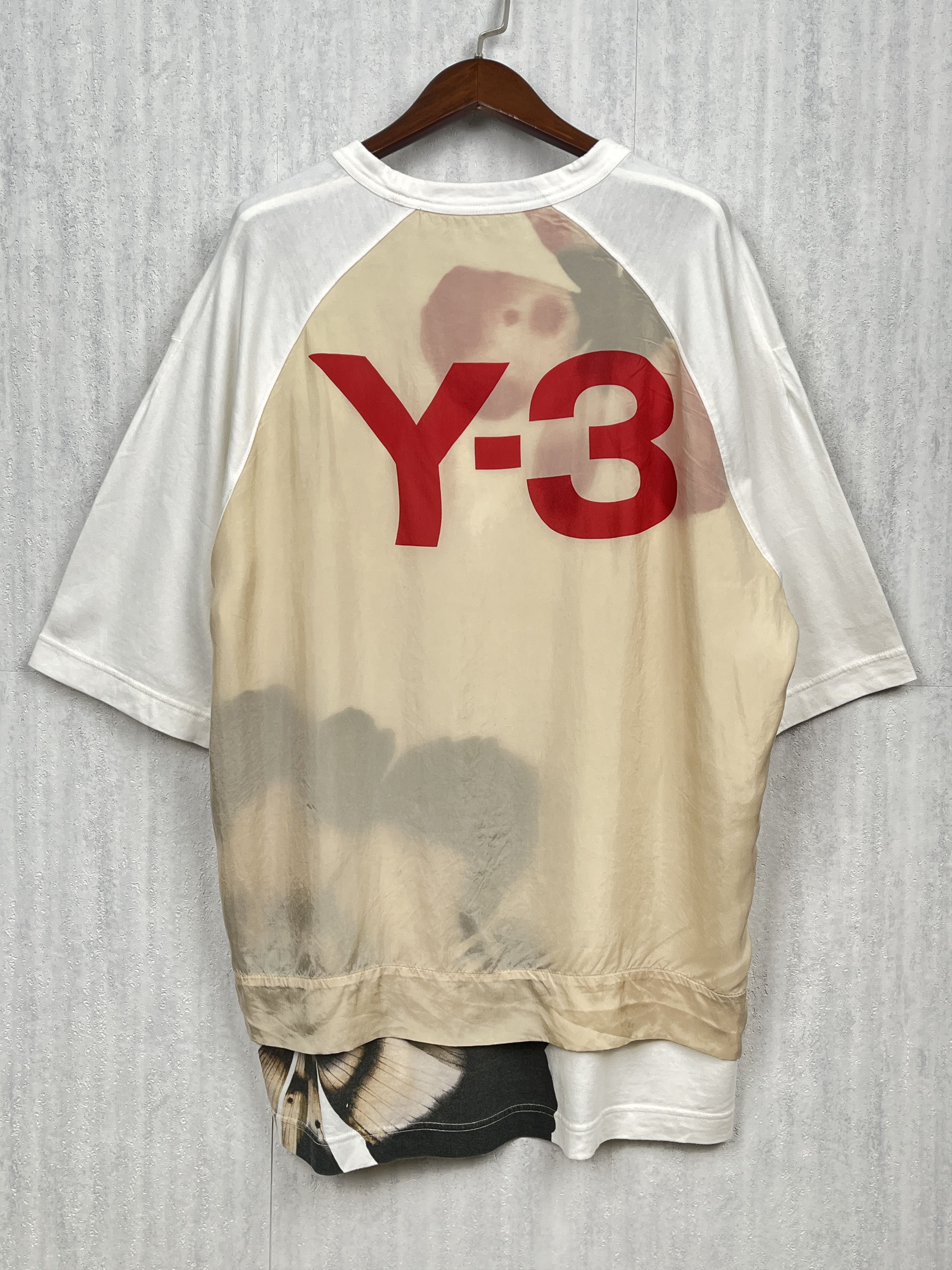 Y-3 Y-3 CH3 Raw Jersey Short Sleeve Graphic T-Shirt Size US L / EU 52-54 / 3 - 2 Thumbnail