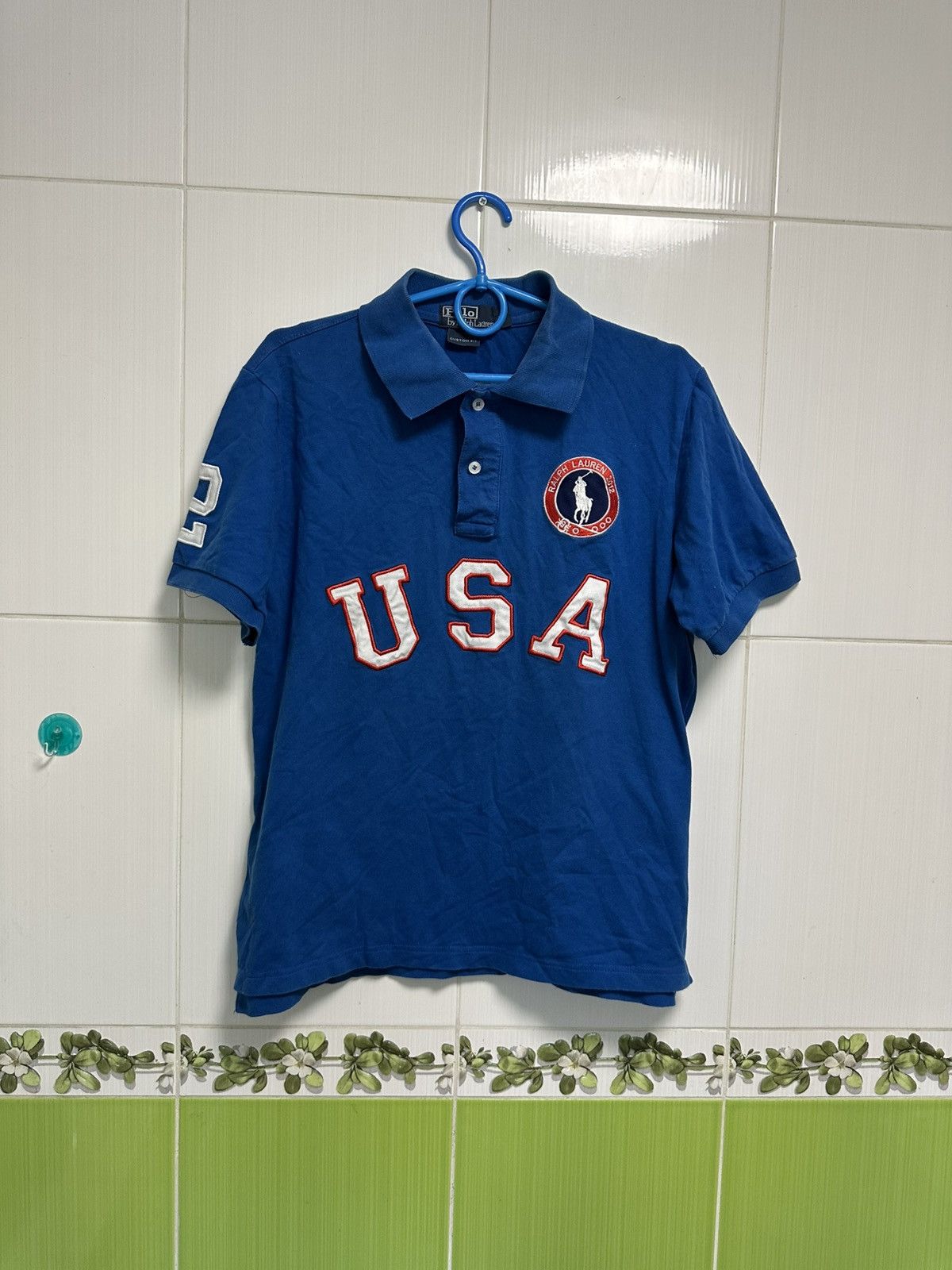 Polo Ralph Lauren 2012 Ralph Lauren USA Olympic Team Official Polo Shirt Mens Size US L / EU 52-54 / 3 - 1 Thumbnail