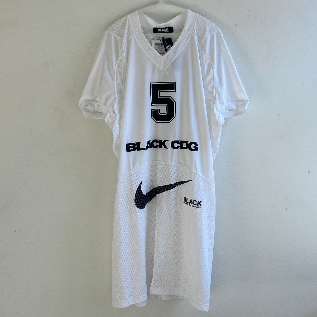 Comme des Garcons Black COMME DES GARCONS BLACK FOOTBALL JERSEY DRESS Size XXL / US 16-18 / IT 52-54 - 1 Thumbnail