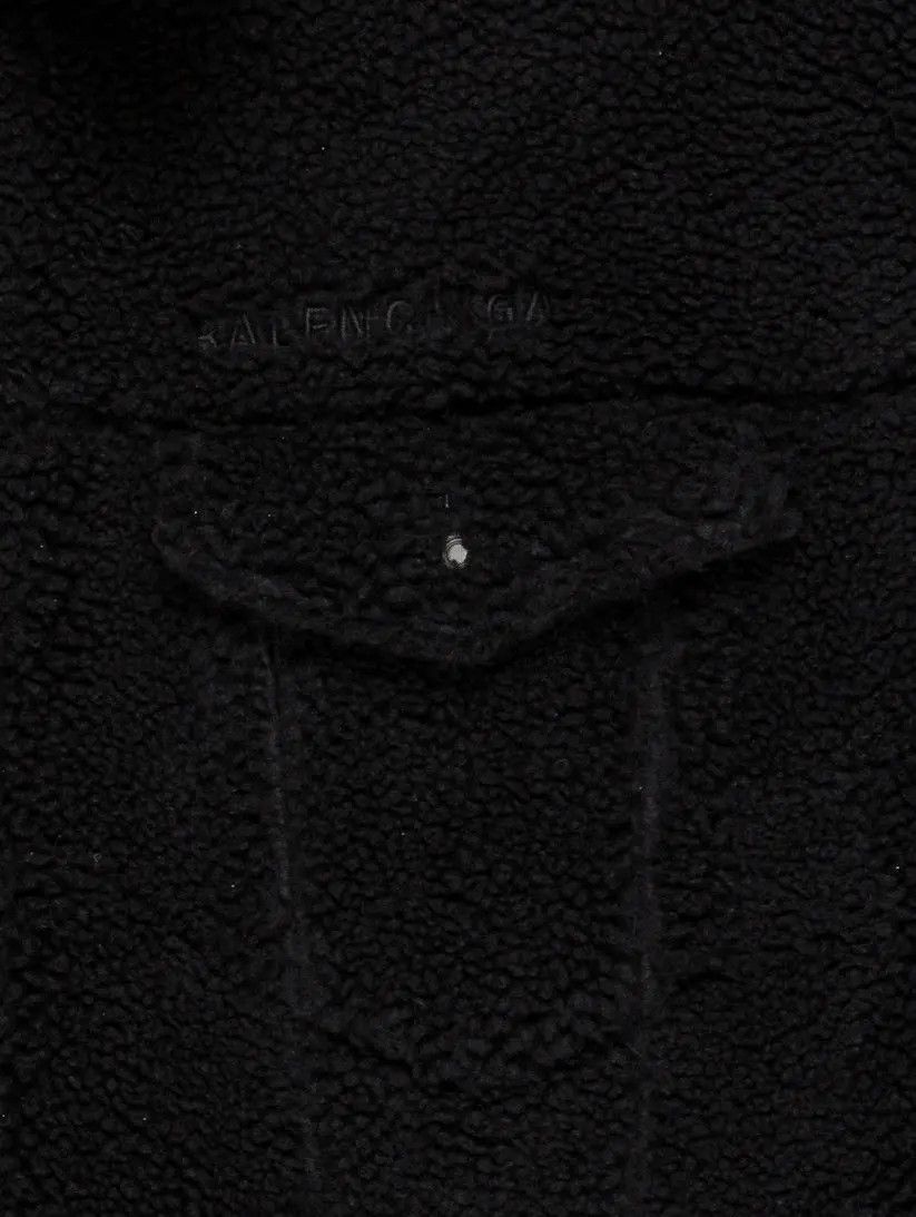 Balenciaga o1mt1gz0225 Oversized Jacket in Black Size US XXL / EU 58 / 5 - 3 Thumbnail