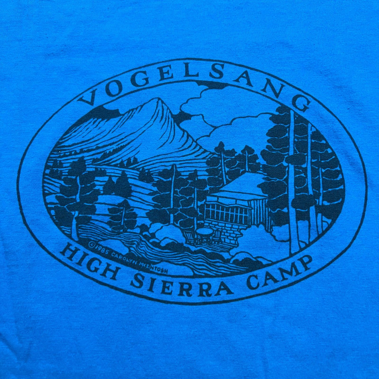 Hanes Vintage 80s Vogelsang High Sierra Camp T Shirt USA Hanes L Size US L / EU 52-54 / 3 - 9 Thumbnail