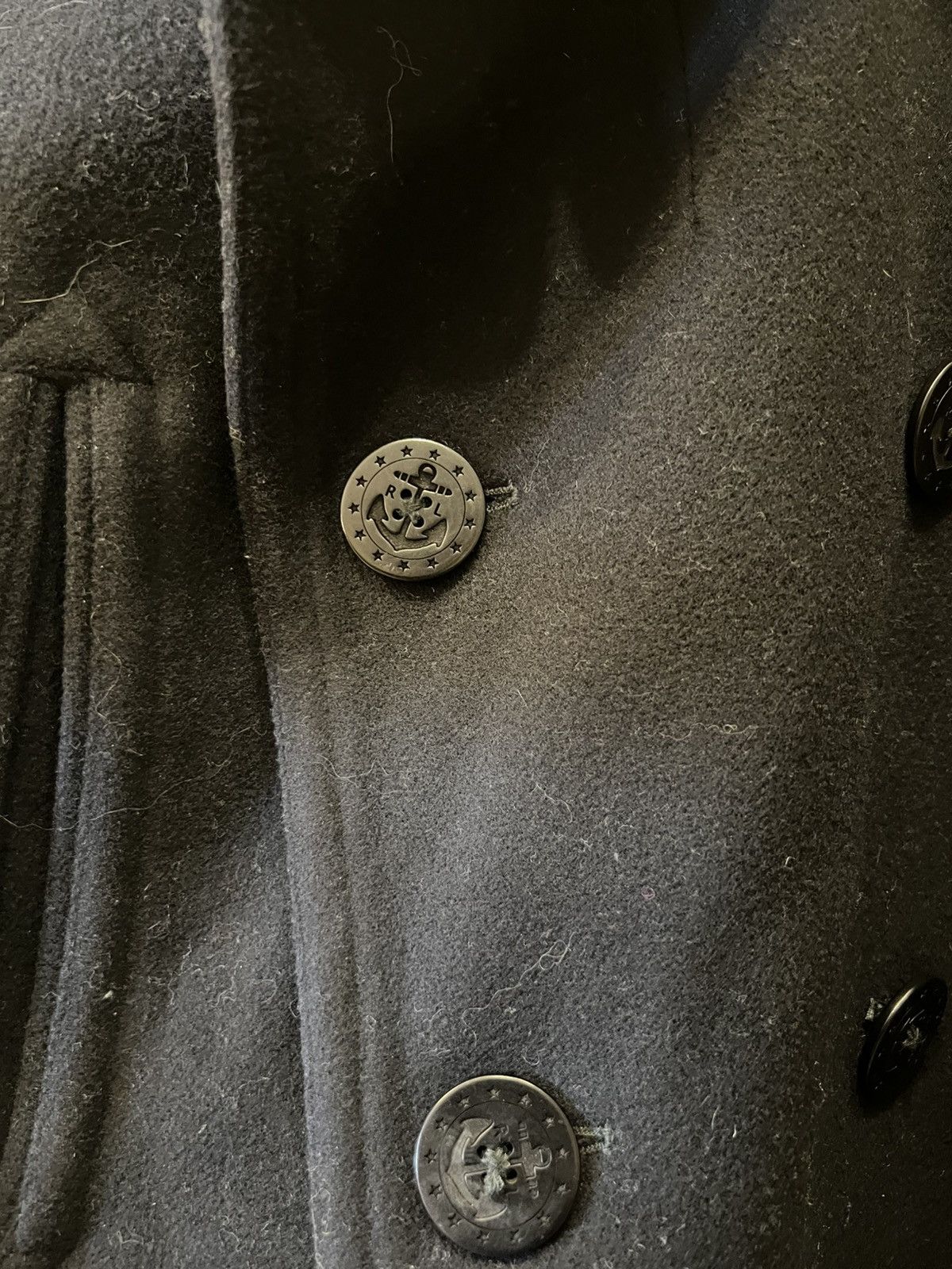 Polo Ralph Lauren Vintage 90s Ralph Lauren Peacoat Size US L / EU 52-54 / 3 - 2 Thumbnail