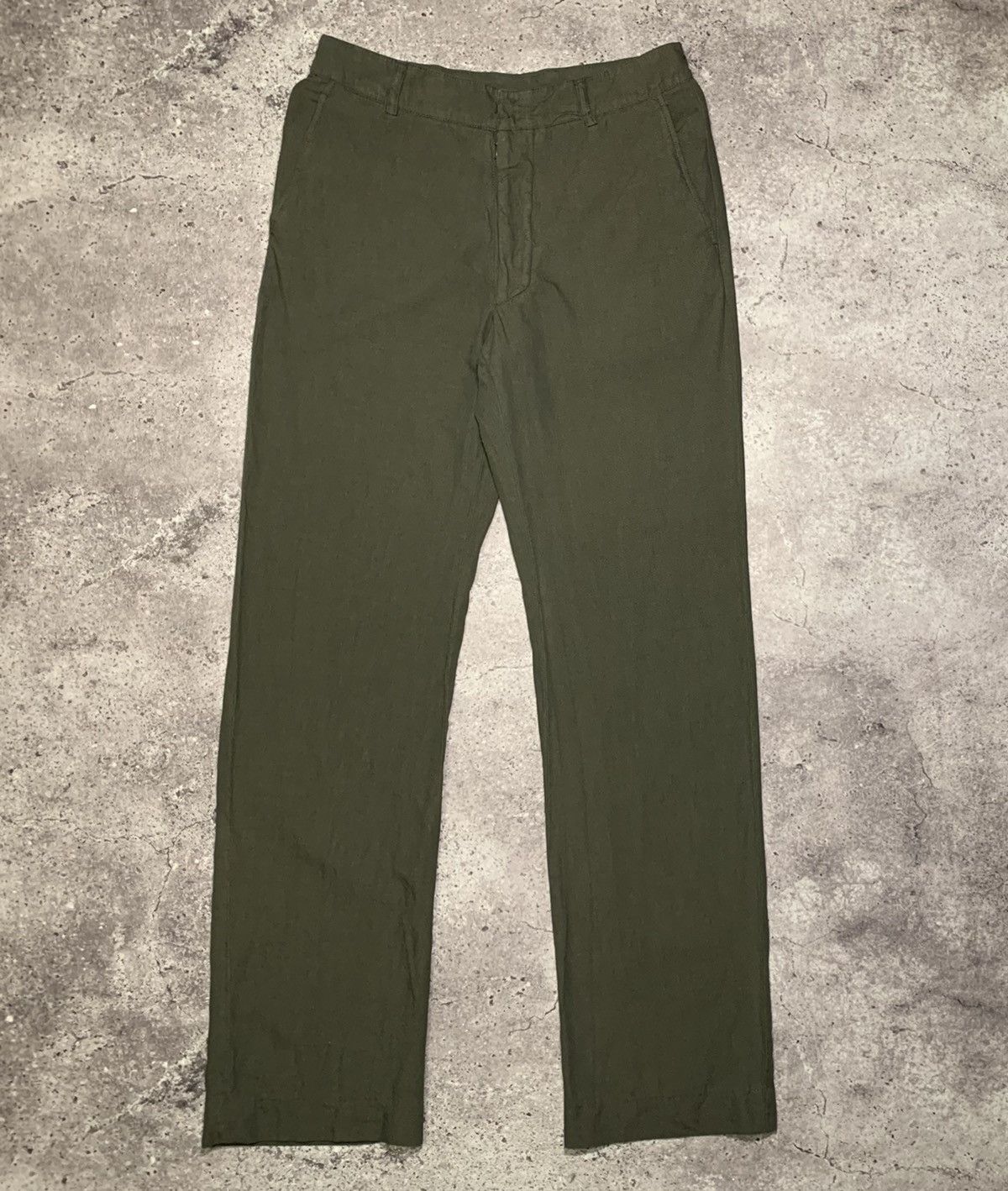 Maison Margiela Vintage Brown Cotton Trousers Pants