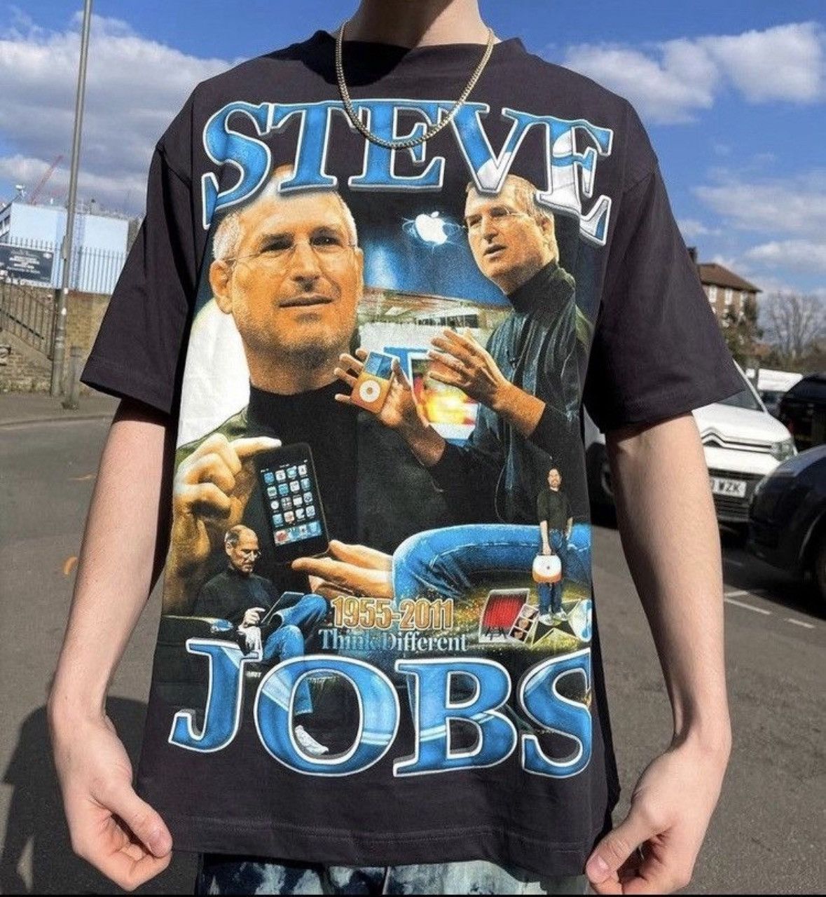 Marino Morwood Steve Jobs Marino Morwood T-shirt Size US XL / EU 56 / 4 - 3 Thumbnail