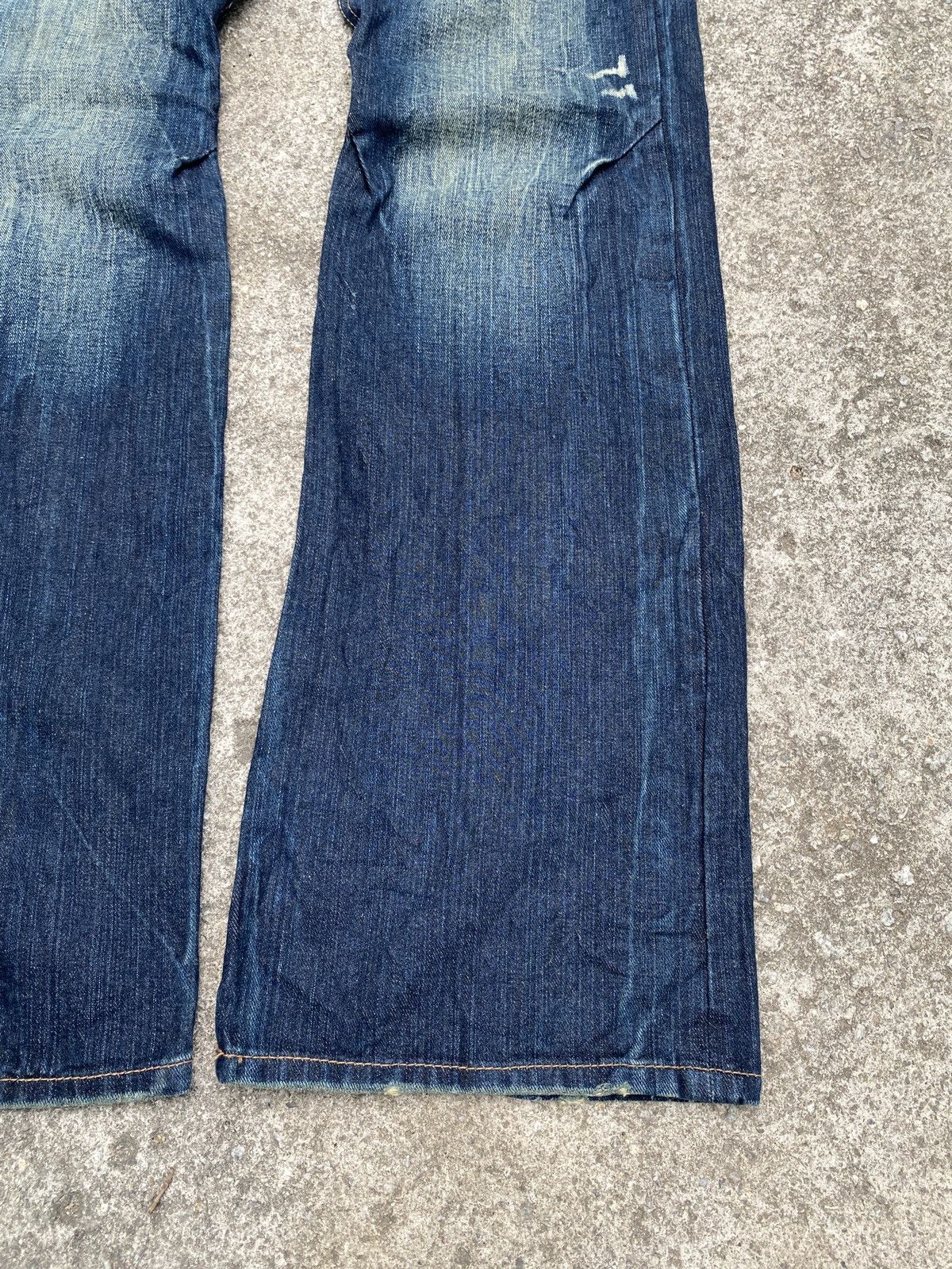 If Six Was Nine × Japanese Brand × Tornado Mart Root Three Japan Claw Mark Design Flare Denim Size US 30 / EU 46 - 5 Thumbnail