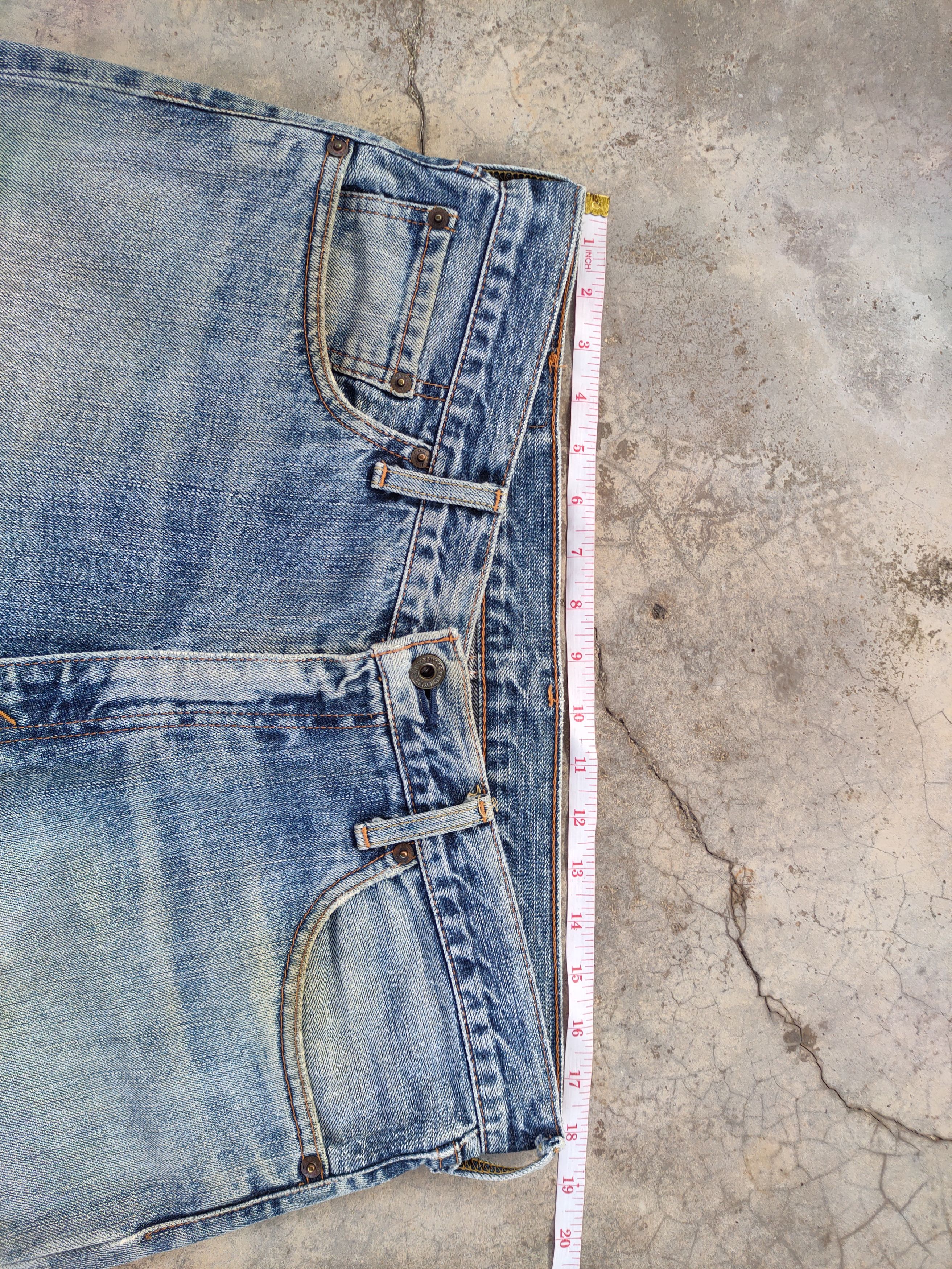 Levi's Vintage Clothing W36 VINTAGE LEVI'S 502 FADED DISTRESSED DENIM JEAN PANTS Size US 36 / EU 52 - 5 Thumbnail