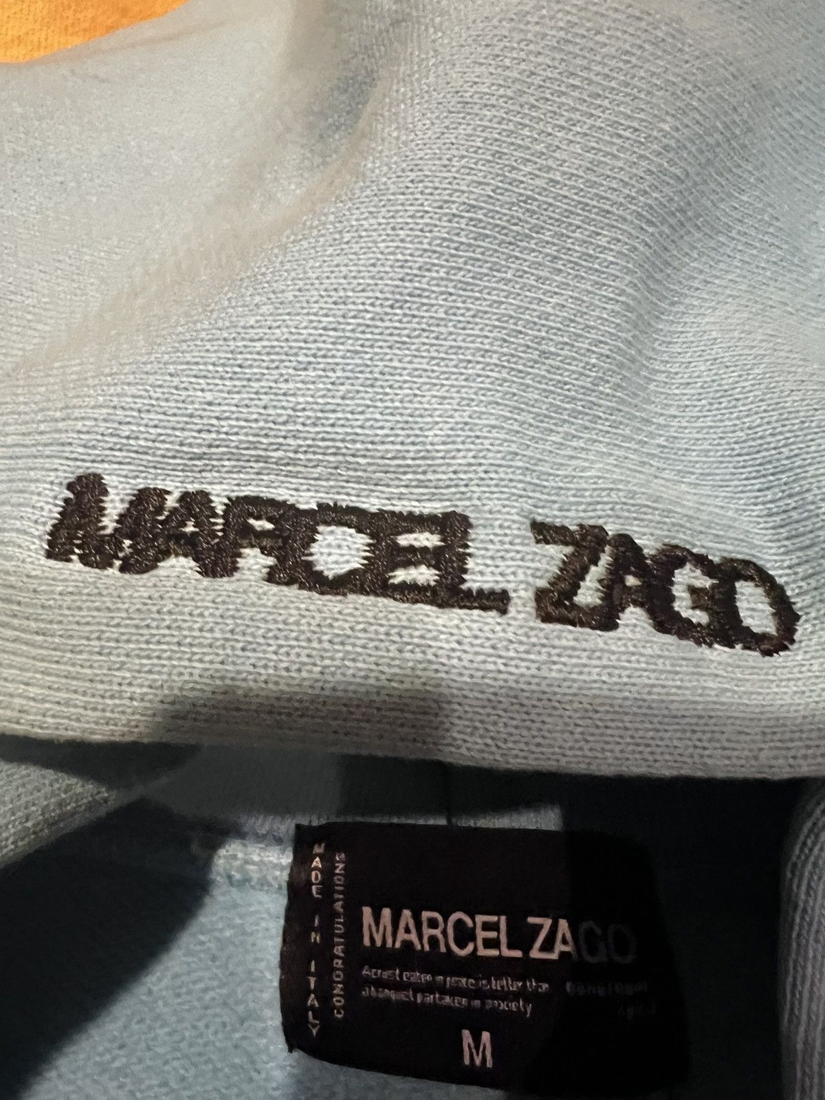 Marcel Zago Steakle V1 Blue Hoodie | Marcel Zago Size US M / EU 48-50 / 2 - 6 Thumbnail
