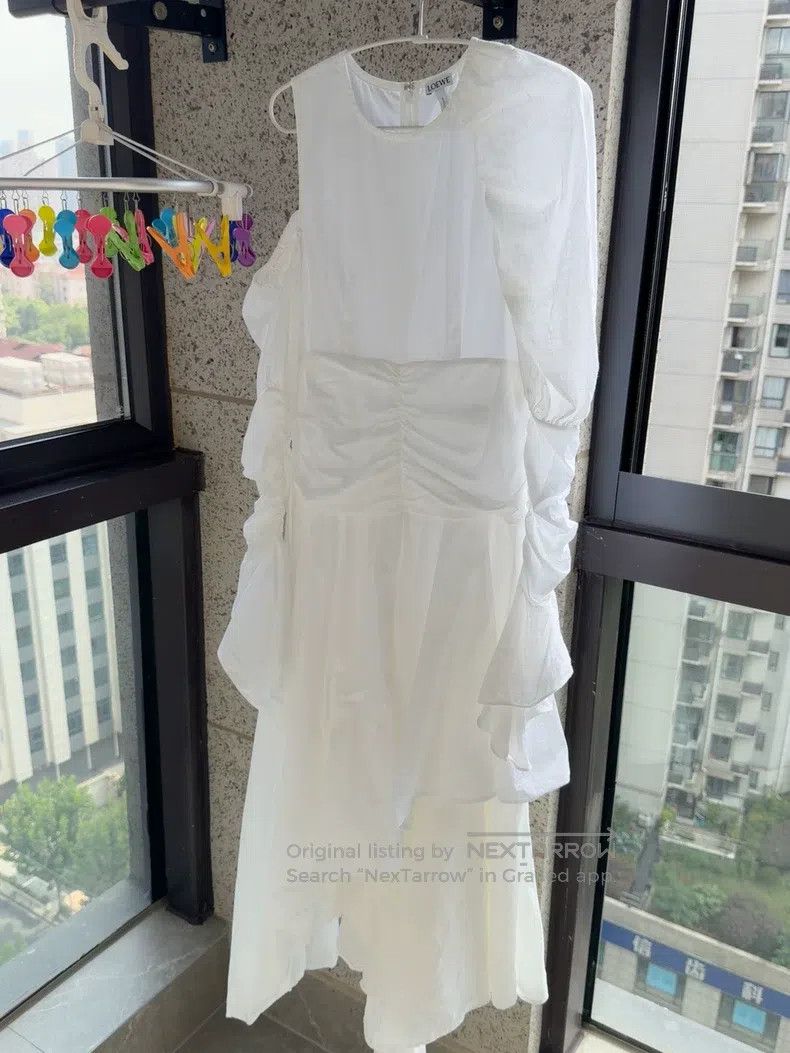 Loewe Loewe Irregular Fairy Dress Size XXS / US 00 / IT 34 - 2 Thumbnail