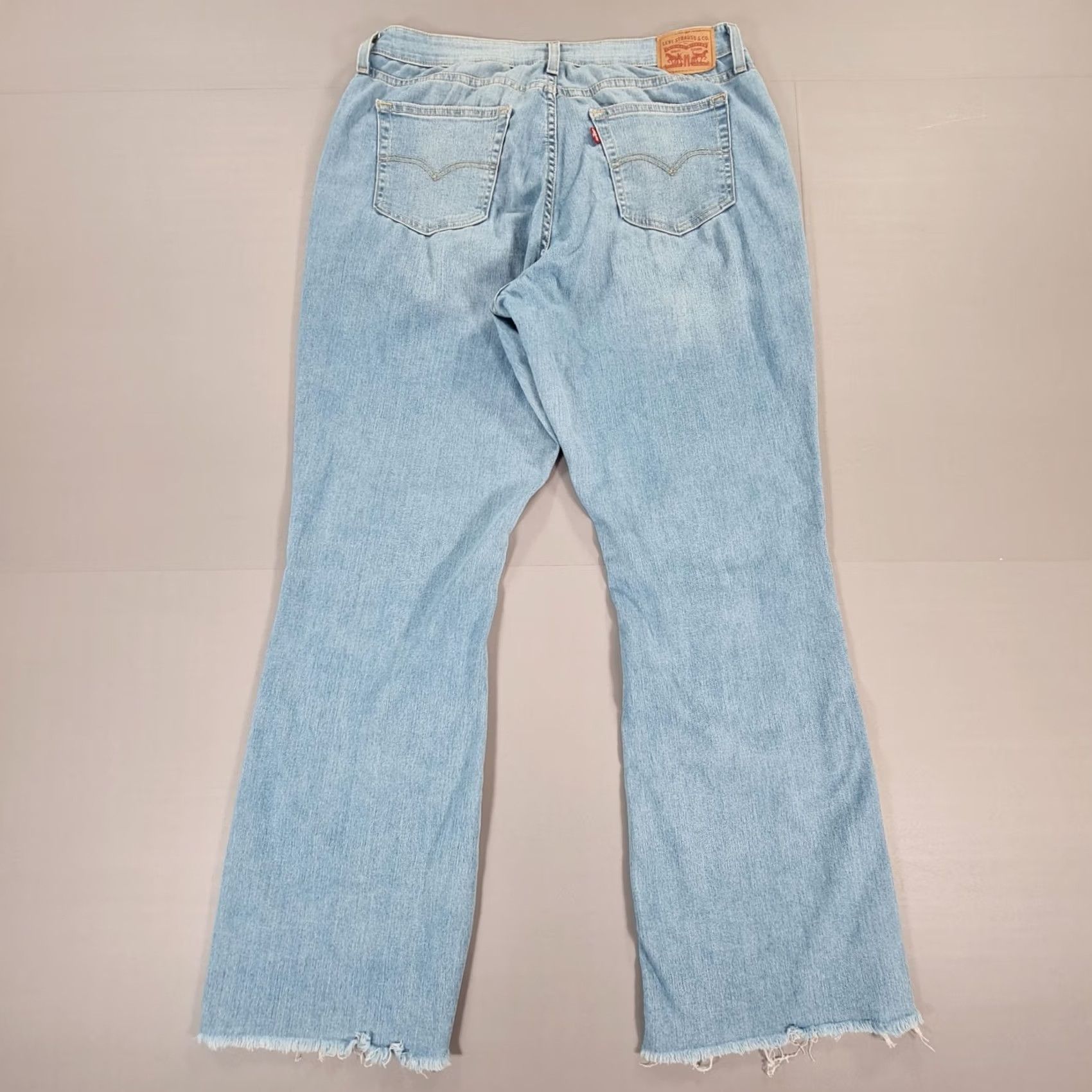 Levi's Levi's 725 Jeans Women Blue W34 L32 High Rise Bootcut Stretch Denim Zip Fly 5-Pocket Design Slim Regular Modern City Dress Up Womens Size 24" / US 00 / IT 34 - 7 Thumbnail