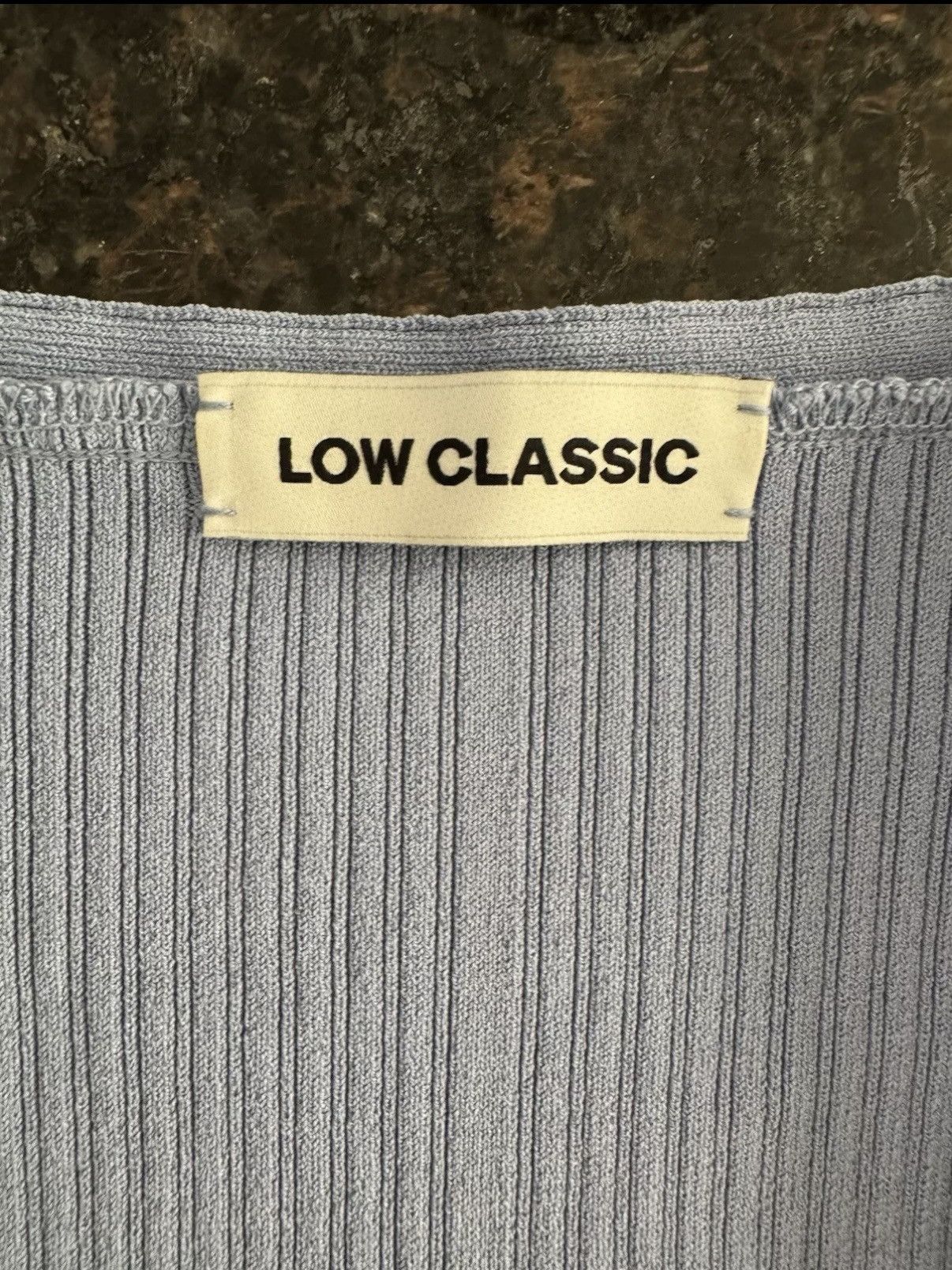 LOW CLASSIC Ribbed Knit Cardigan Size S / US 4 / IT 40 - 6 Thumbnail