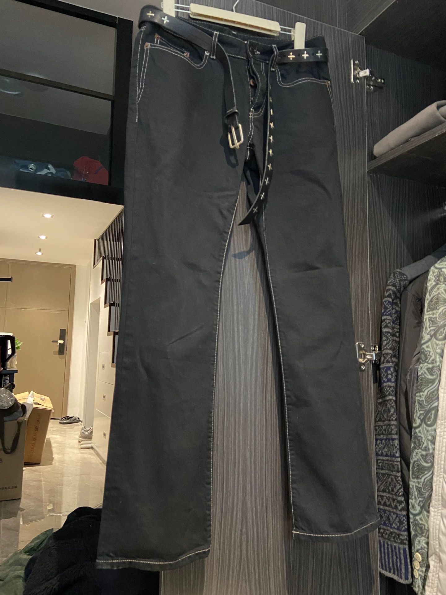 Saint Laurent Paris Saint Laurent D17 Cut Boot Flare Pants Size US 32 / EU 48 - 1 Thumbnail