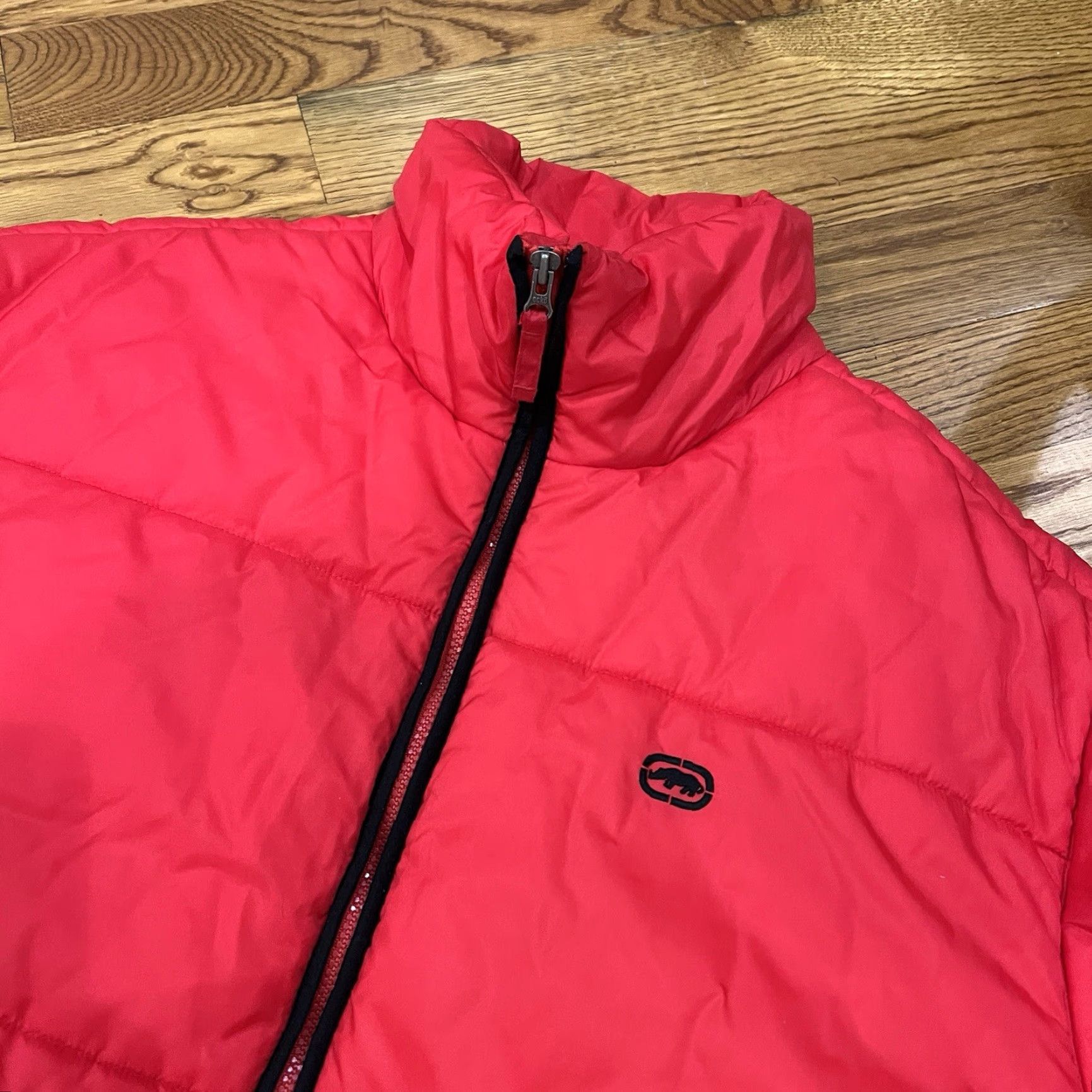 Ecko Unltd. VINTAGE Ecko Unltd. Puffer Jacket Men’s 2XL Winter Red Nylon Full Zip Insulated Casual Outdoor Skiing Size US XXL / EU 58 / 5 - 2 Thumbnail