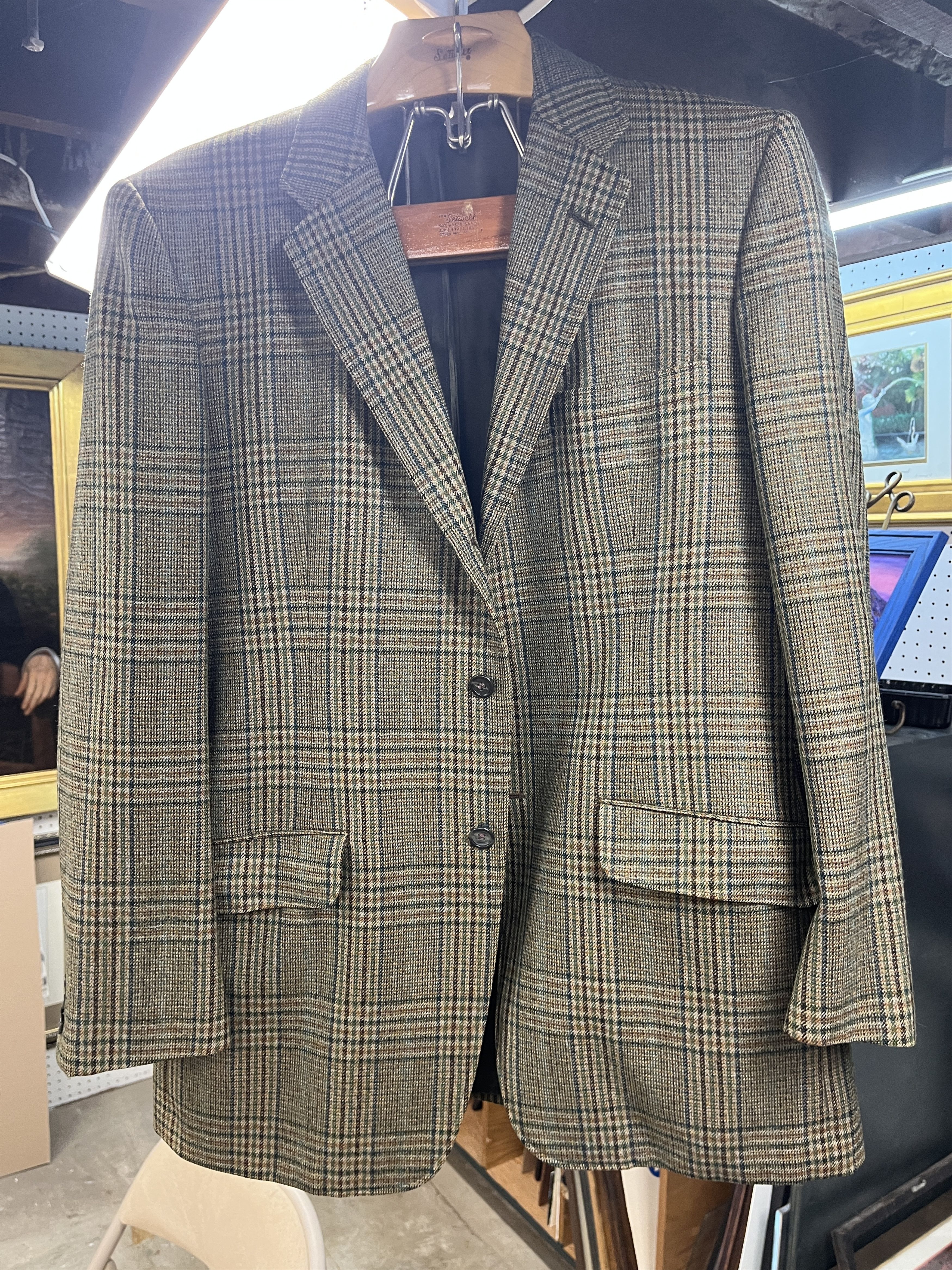 Harrods Wool Blazer Italian Harrods Size 38R - 9 Thumbnail