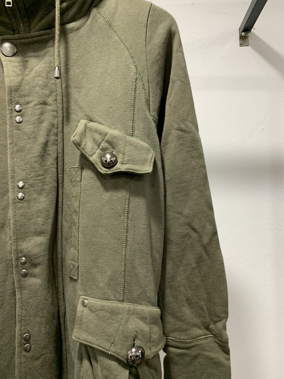 Vintage Vintage CC CROSS Punk Military Style Hooded Parka Size US S / EU 44-46 / 1 - 3 Thumbnail