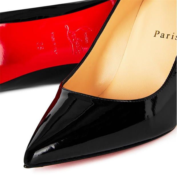 Christian Louboutin Kate 85mm Patent Leather Pumps Size US 10.5 / IT 40.5 - 6 Thumbnail