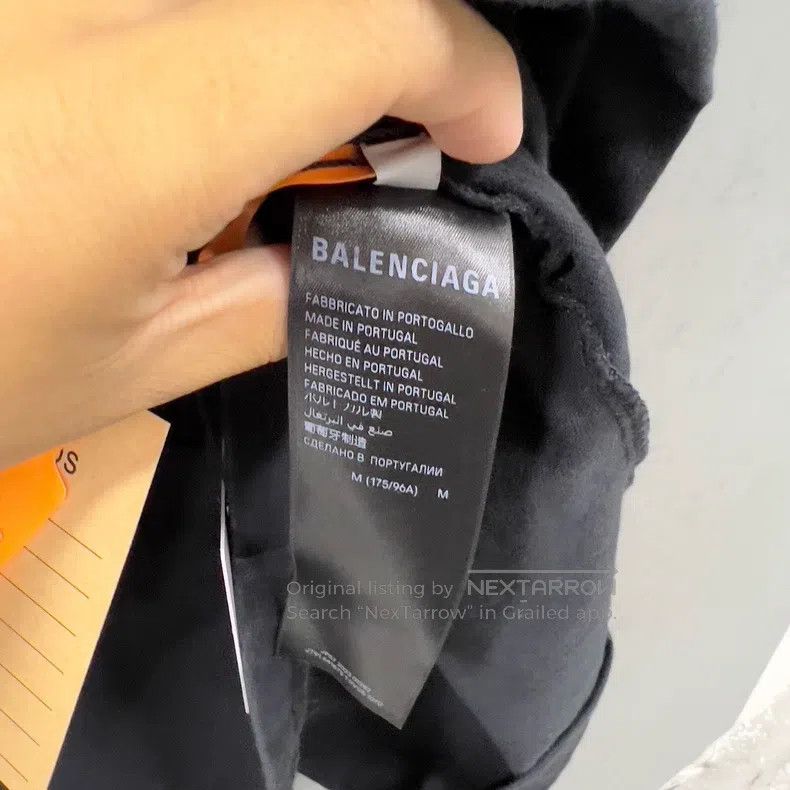 Balenciaga Balenciaga Pattern Doodle Spray Ink Short Sleeve Size US M / EU 48-50 / 2 - 4 Thumbnail