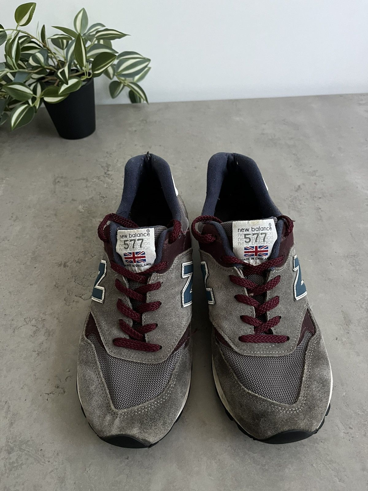 New Balance × Vintage Vintage Rare New Balance 577 made in England us 8.5 42 Size US 8.5 / EU 41-42 - 4 Thumbnail