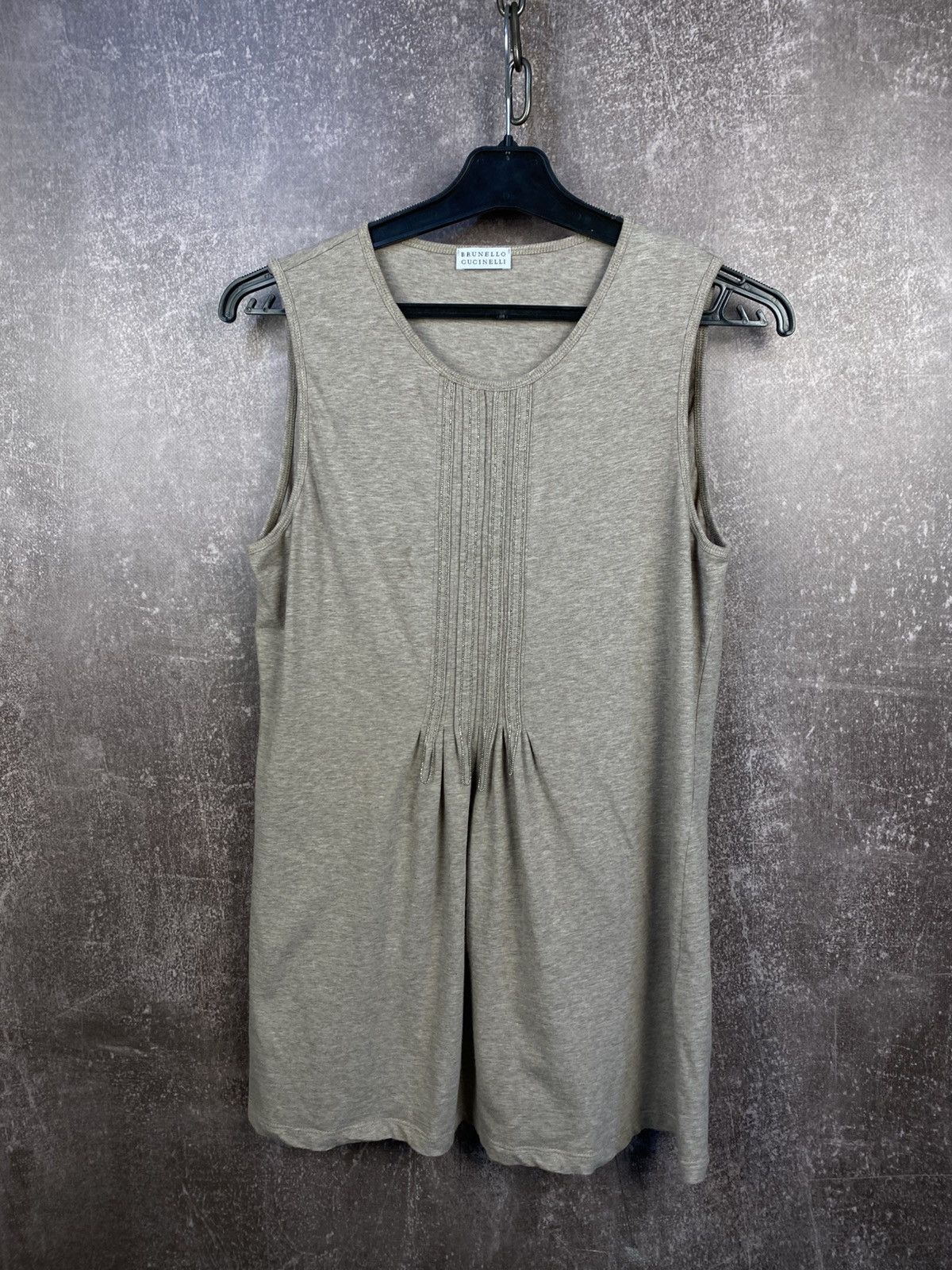 Brunello Cucinelli Brunello Cucinelli Slim Tank Top Size L / US 10 / IT 46 - 1 Thumbnail