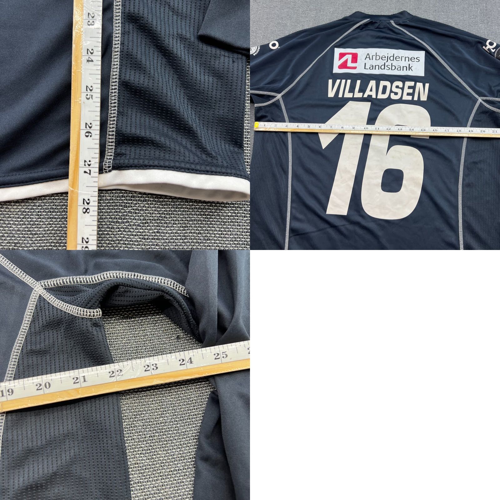 Vintage H2O FC Nordsjaelland Villadsen Goalkeeper Mens Football Jersey Sz L Black Long Sleeve Moisture Wicking Quick Dry Athletic Jersey Mens Football Girl#s? Size US L / EU 52-54 / 3 - 10 Thumbnail