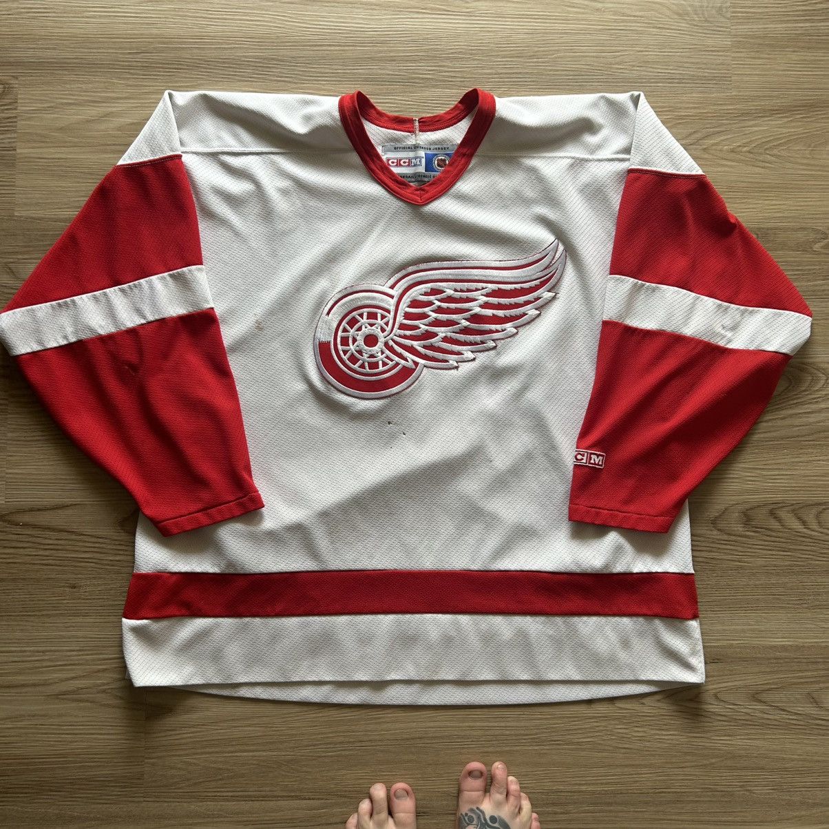NHL Vintage Detroit Red Wings MIC Jersey Size US XXL / EU 58 / 5 - 1 Thumbnail