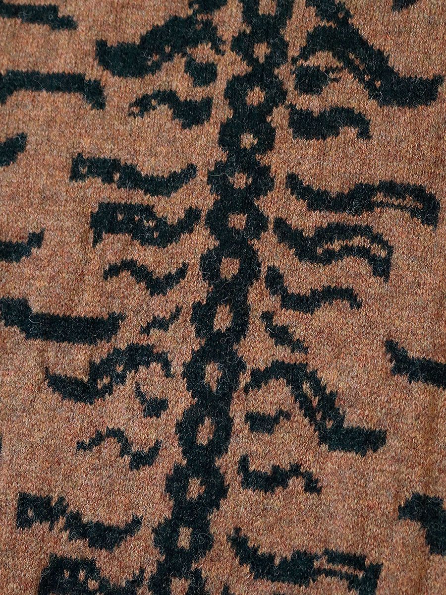 Kapital Kapital 7G Nepal Tiger Crew Sweater Size US L / EU 52-54 / 3 - 8 Thumbnail