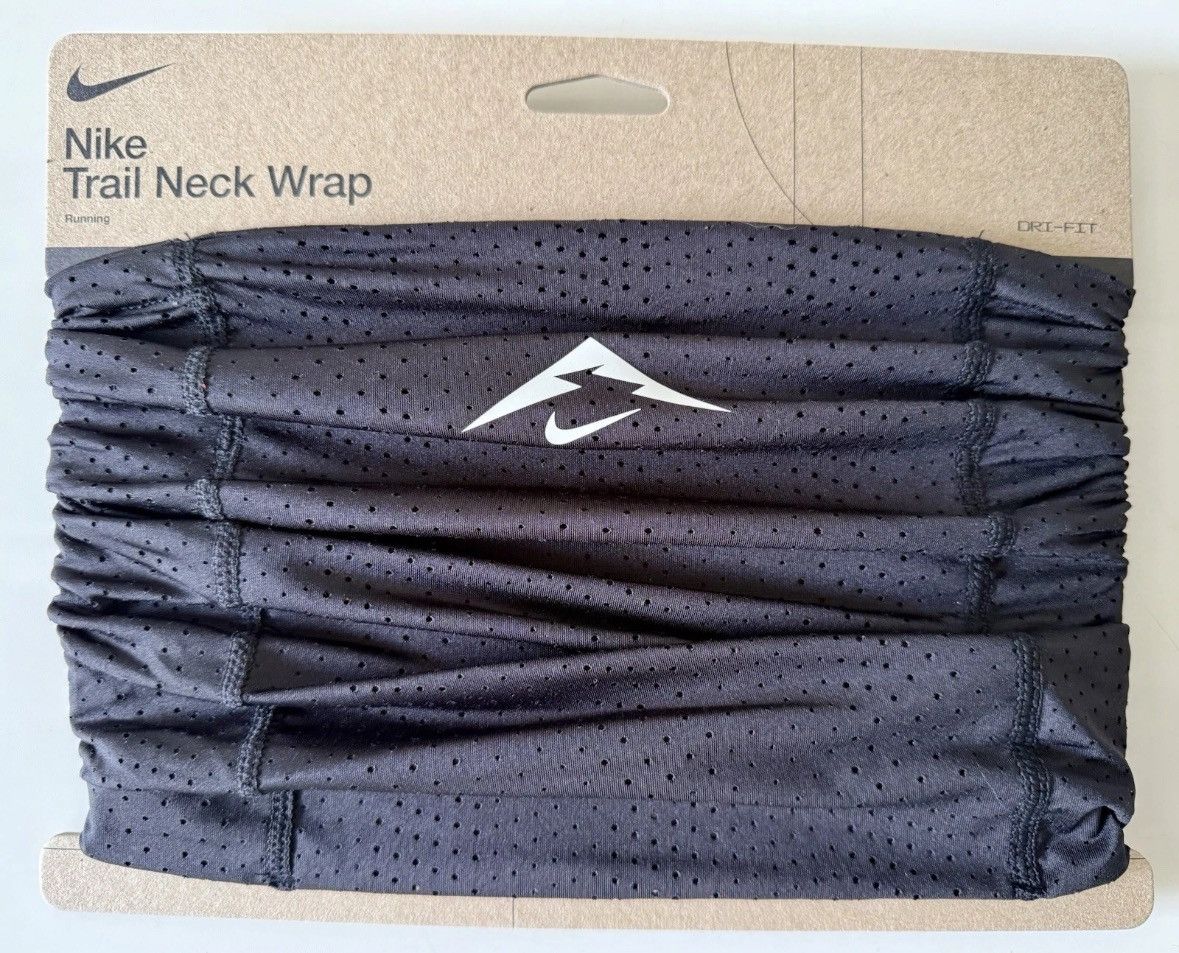 Nike NEW Nike Trail Neck Wrap Face mask Running Hiking - Black - Size ONE SIZE - 6 Thumbnail