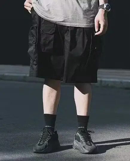 Multi-Pocket Cargo Summer Safari Style Shorts