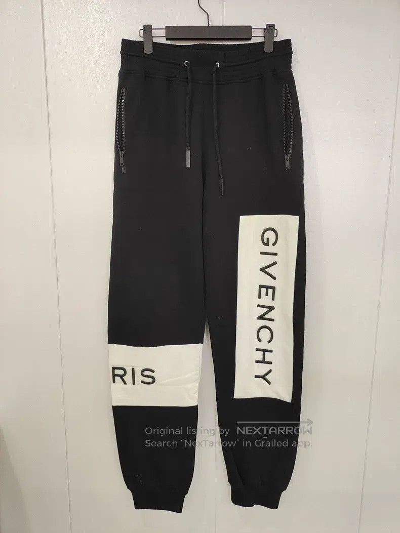 Givenchy Givenchy SizeS Black and White Sports Pants Casual Pants Lo Size US 31 - 1 Thumbnail
