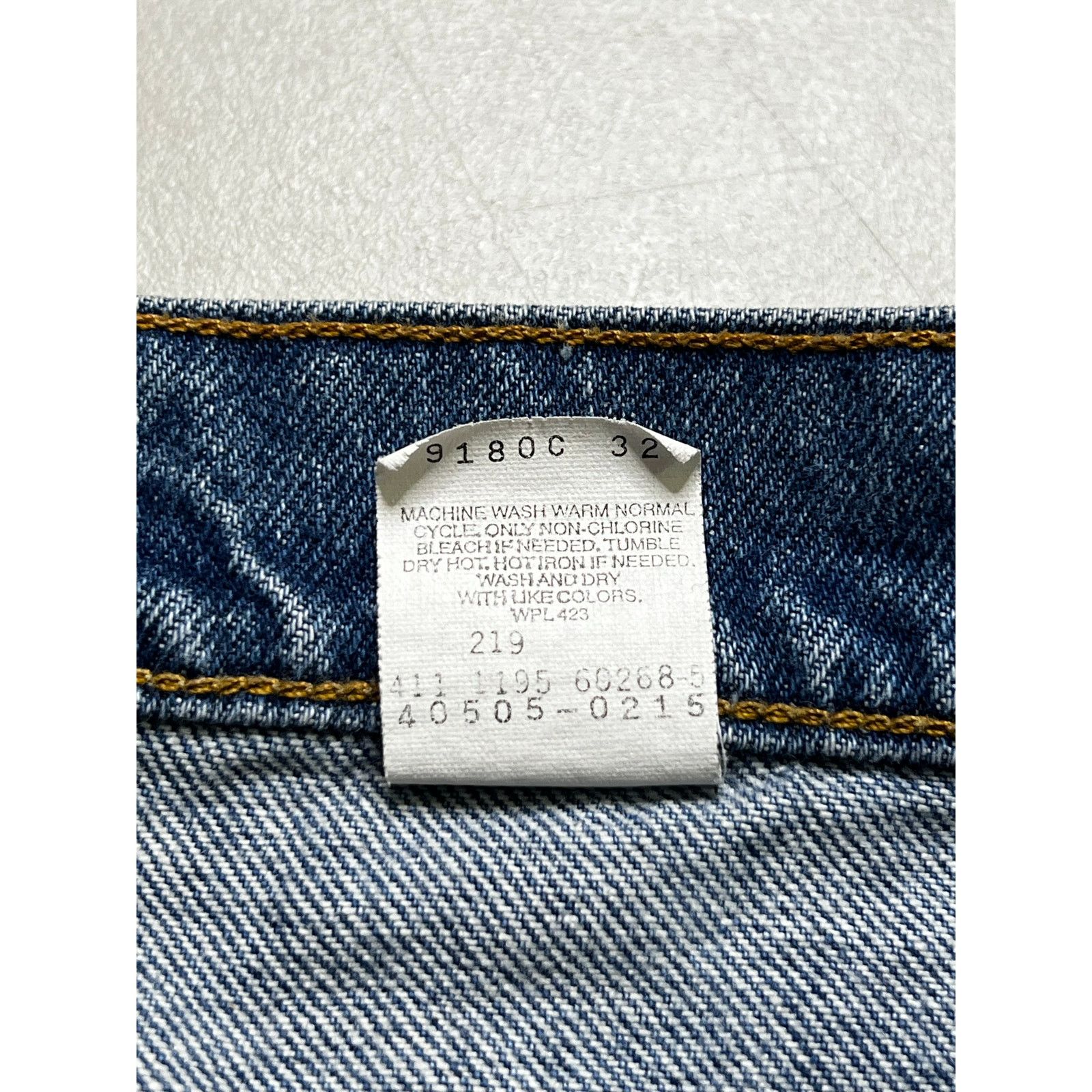 Levi's Vintage Levi’s 505 Regular Straight Leg Jeans Denim 34x30 Size US 34 / EU 50 - 6 Thumbnail