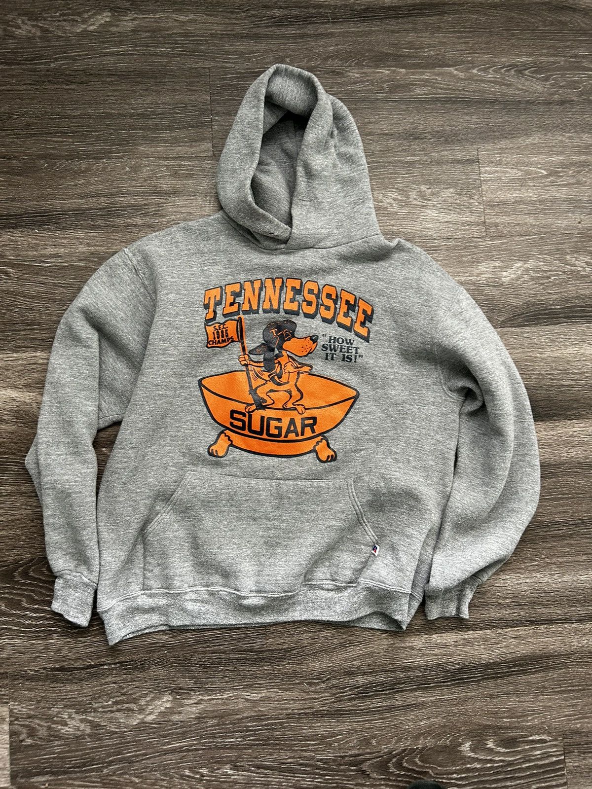 80s university of Tennessee Russell hoodie
