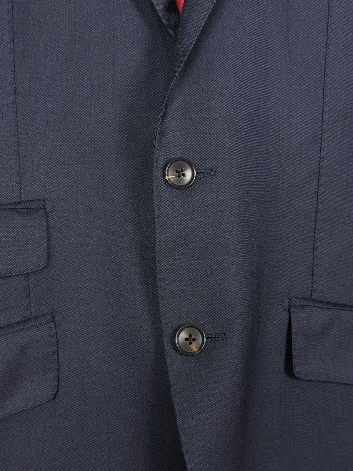 Suitsupply Suitsupply Sienna Wool Blue Men’s Blazer Jacket Size 46S - 7 Thumbnail