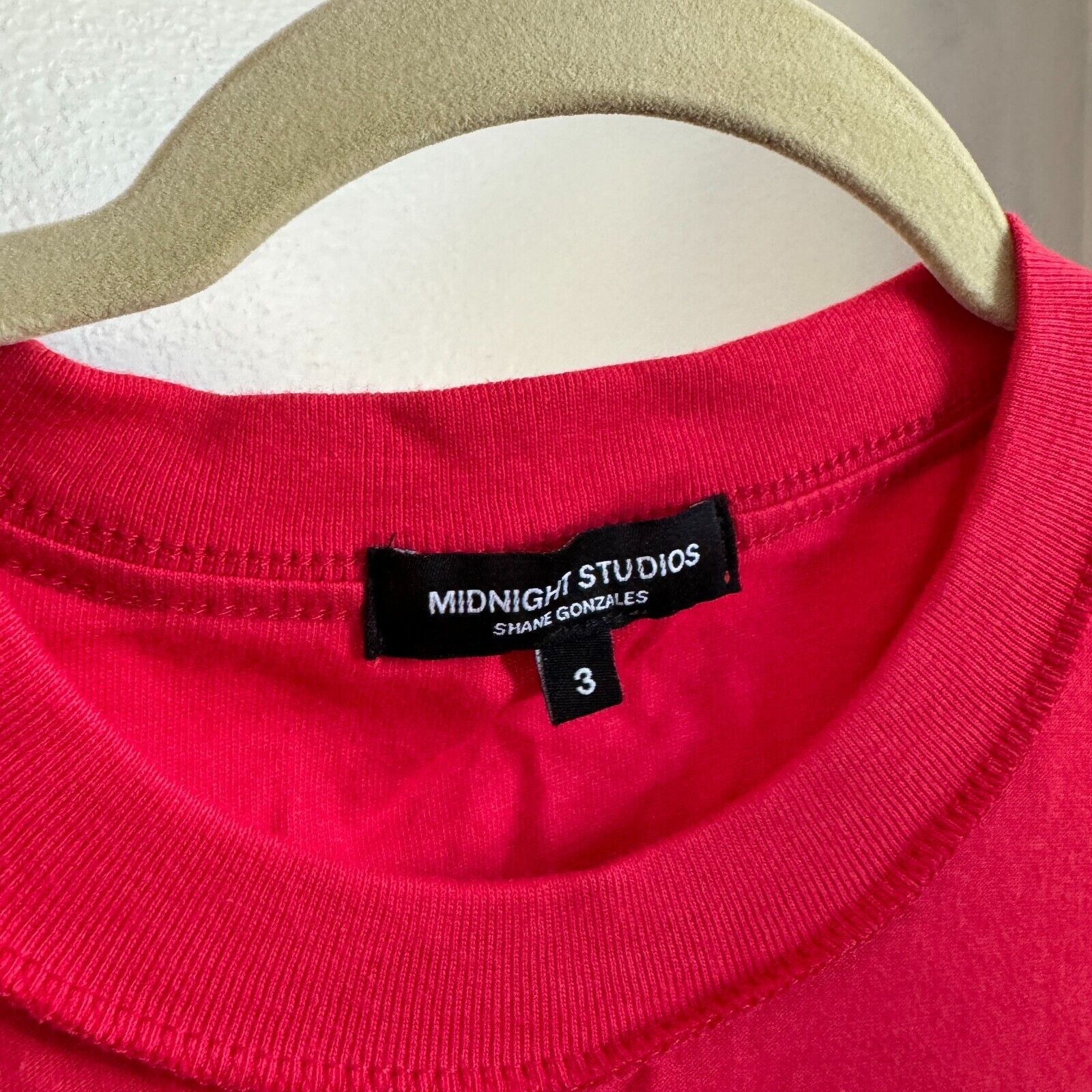 Midnight Studios Midnight Studios Bauhaus Passion of Lovers Large T-Shirt Red Size US L / EU 52-54 / 3 - 2 Thumbnail