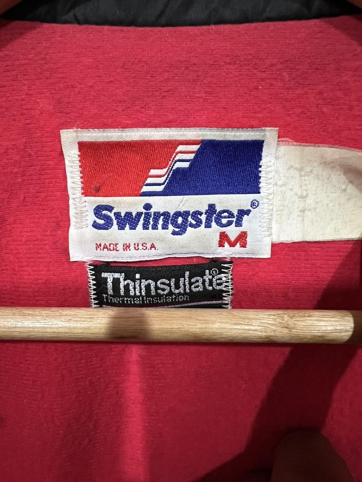 Swingster 🔥 SWINGSTER THINSULATE USA BOMBER JACKET - M Size US M / EU 48-50 / 2 - 7 Thumbnail